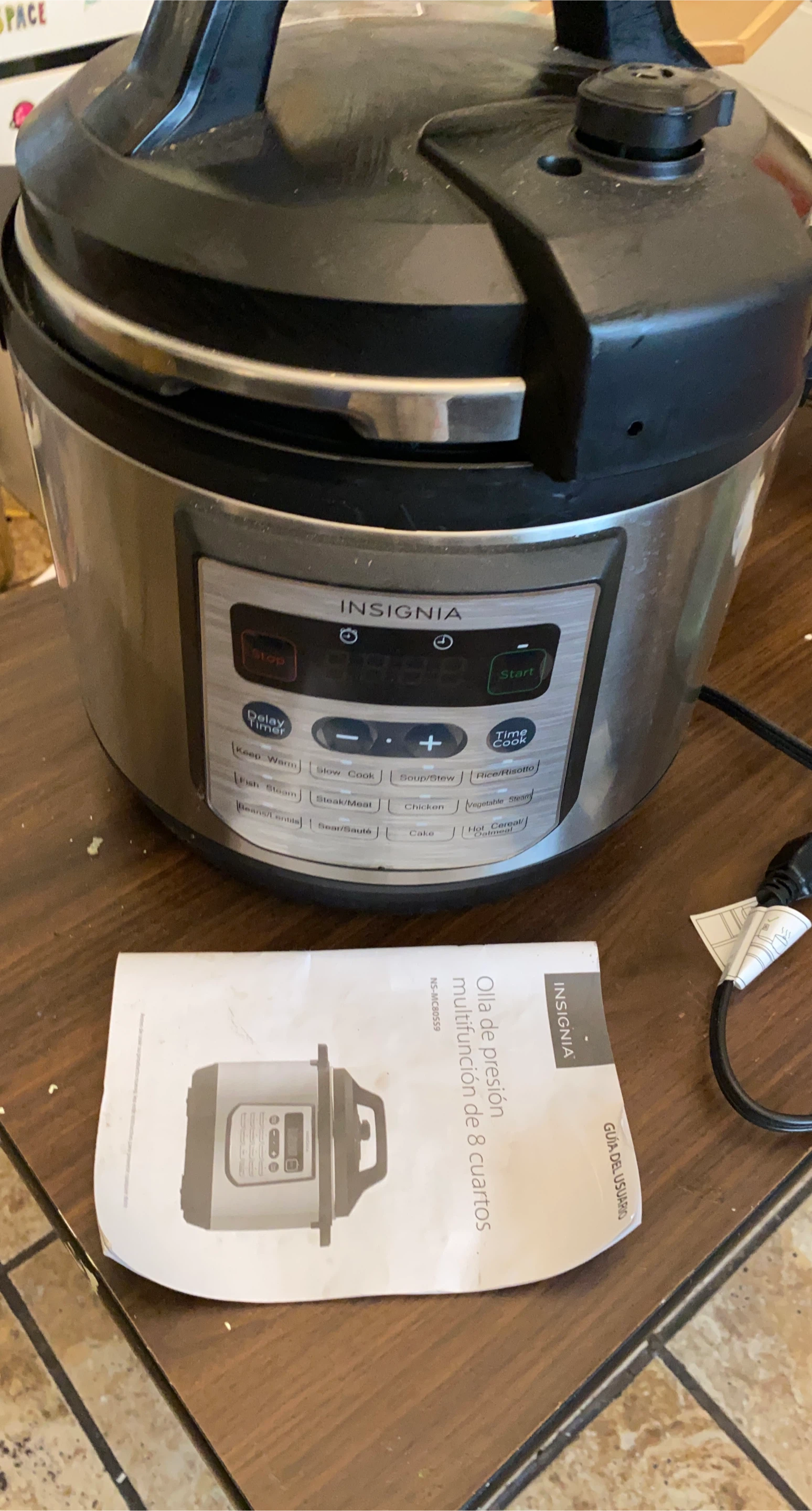 Insignia 8-Quart Multi-Function Pressure Cooker thumbnail