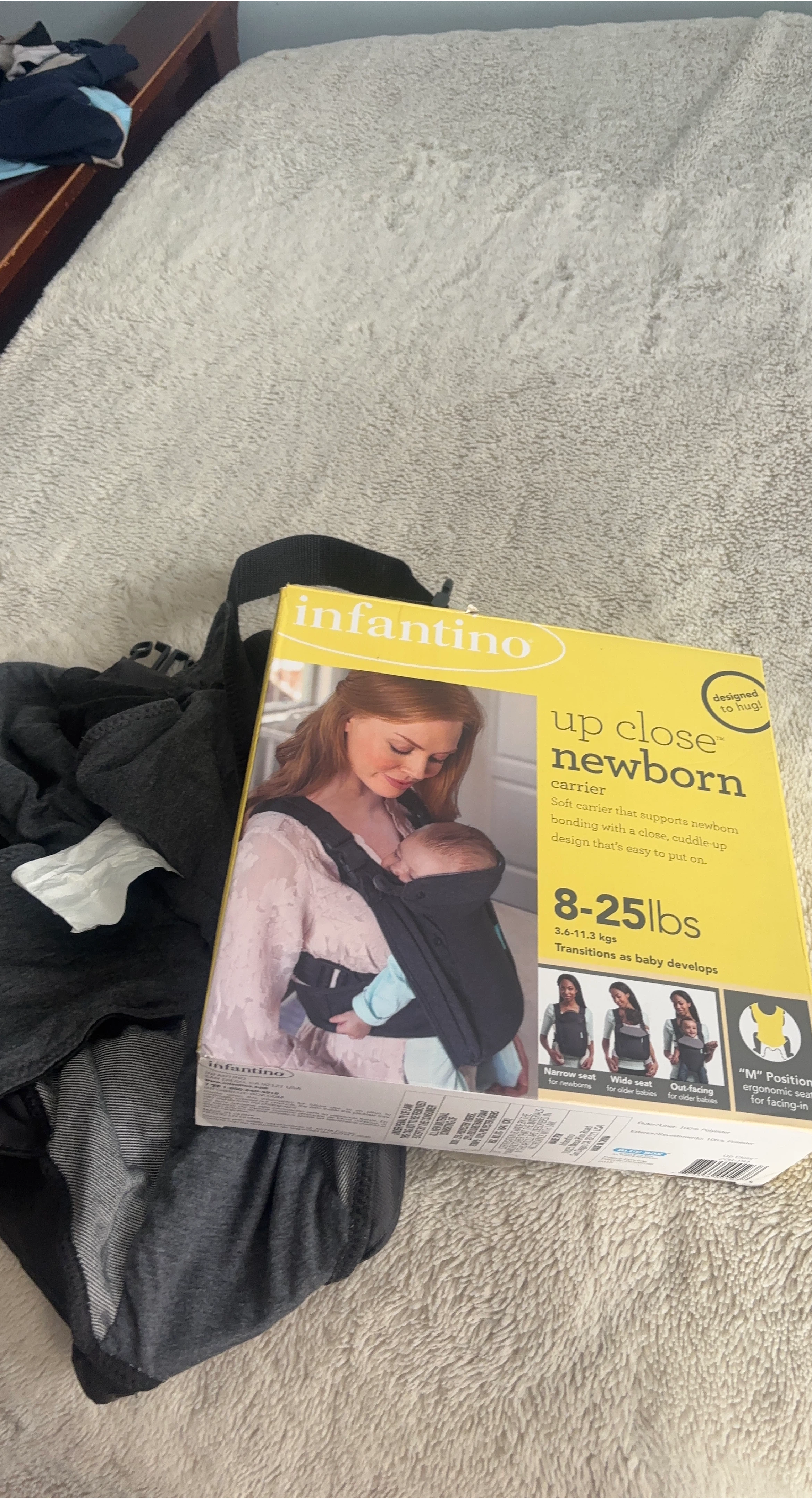 Infantino Up Close Newborn Carrier (8-25lbs) thumbnail