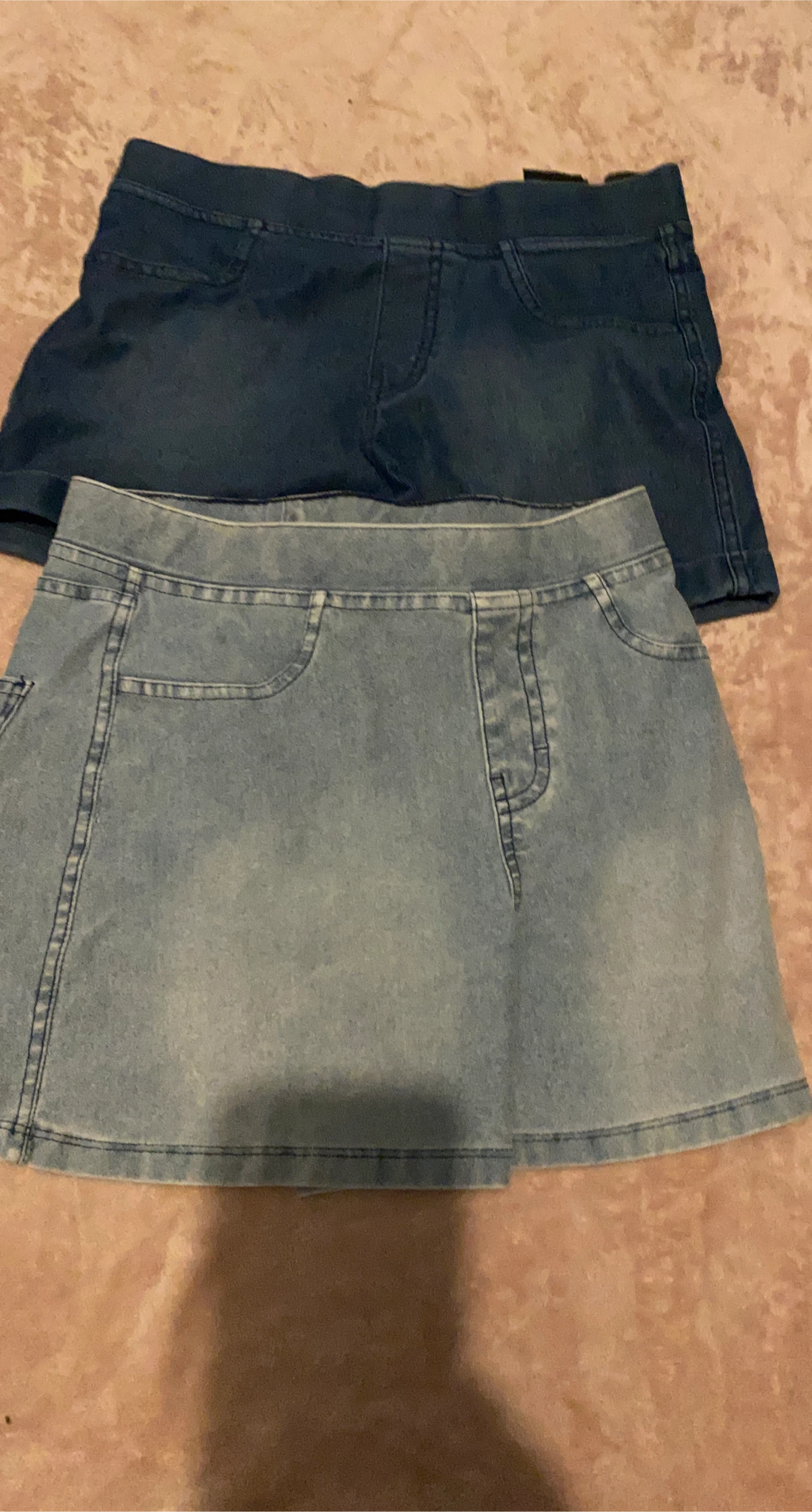 Denim Skirt and Shorts Set thumbnail