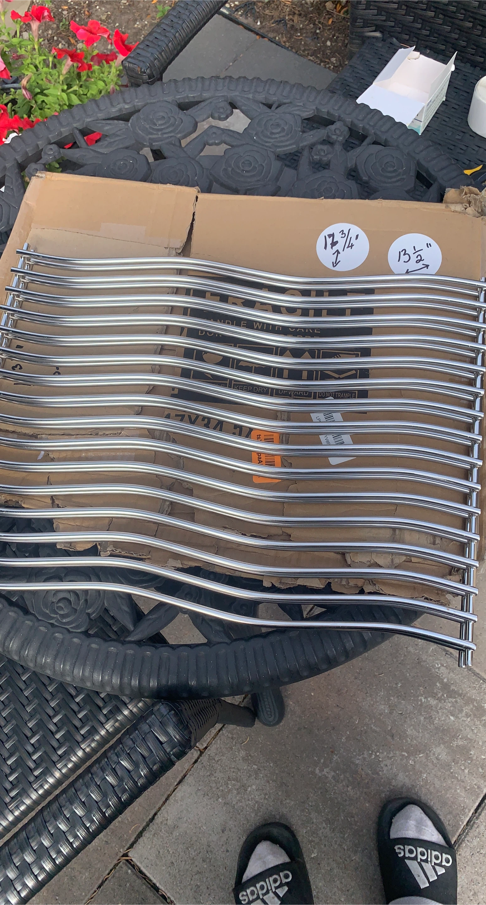 BBQ Grill Grates 17 3/4" x 13 1/2" thumbnail