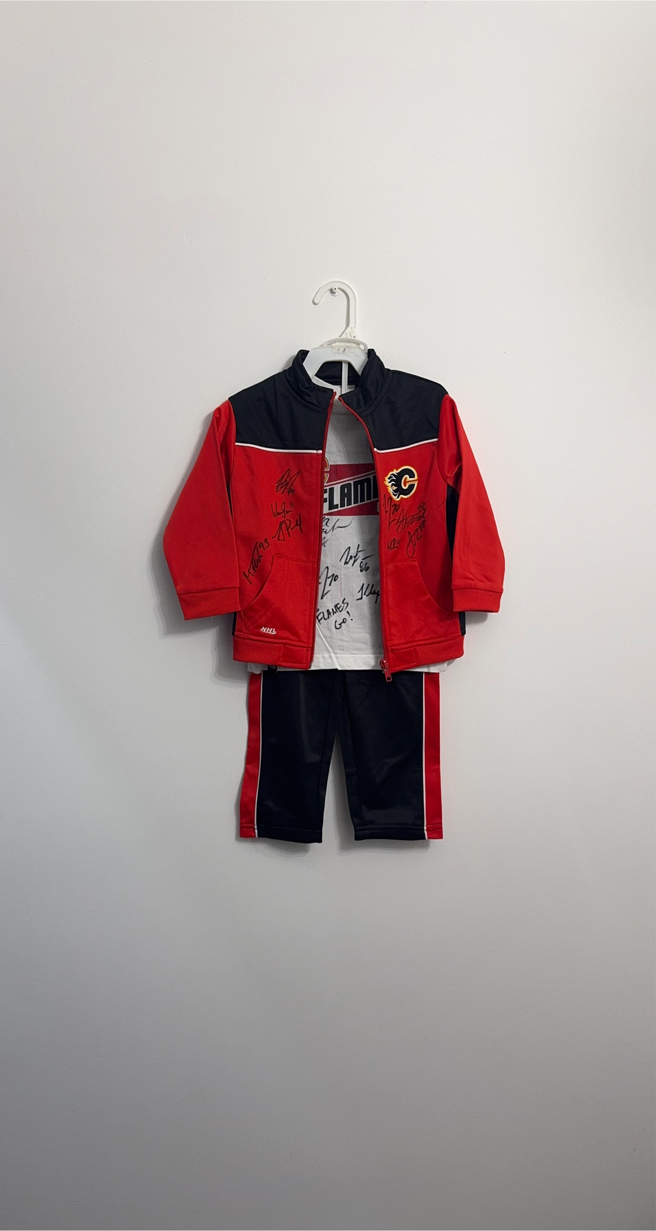 Calgary Flames Toddler Outfit - Signed thumbnail