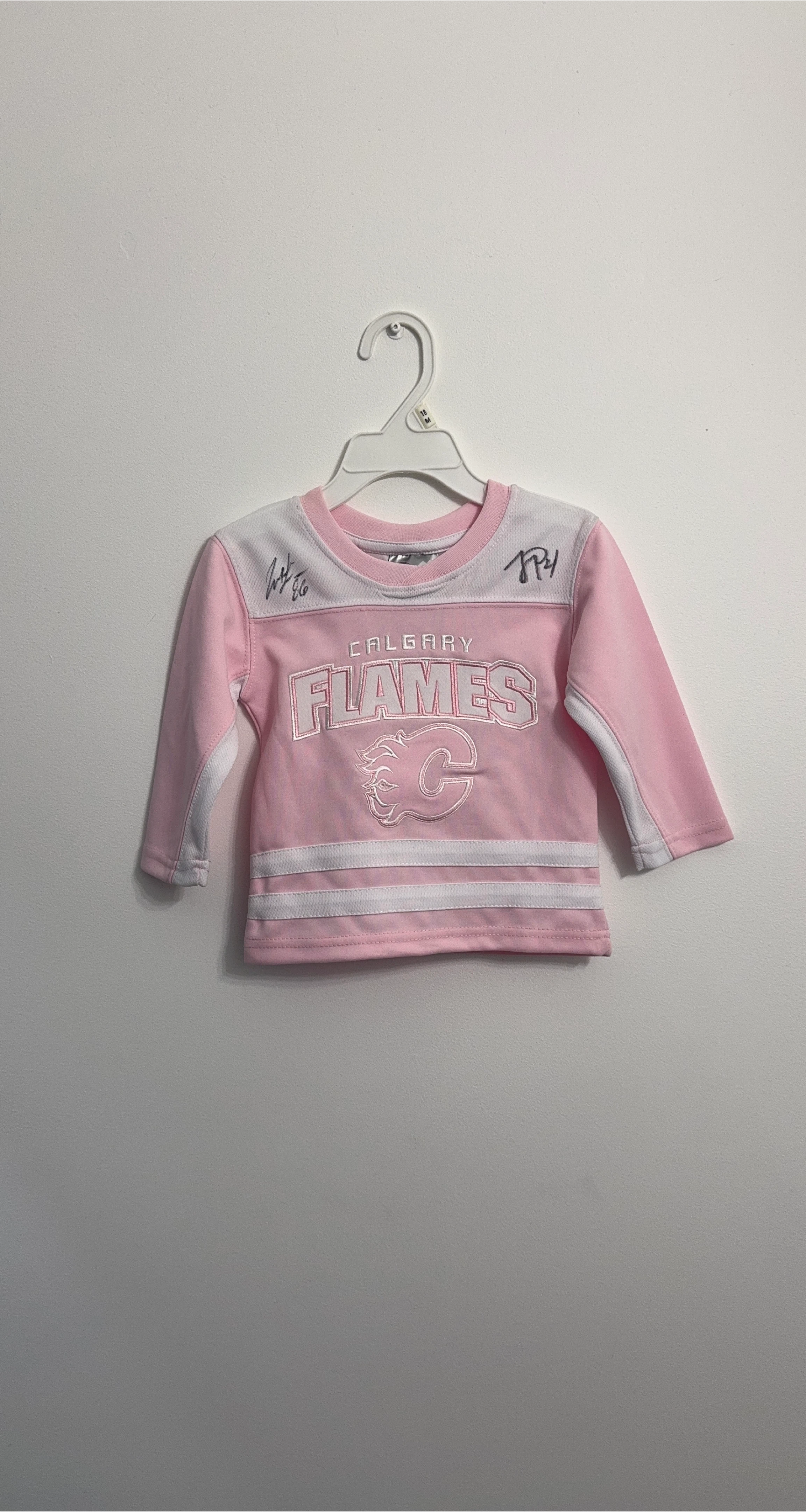 Calgary Flames Baby Jersey - Pink thumbnail