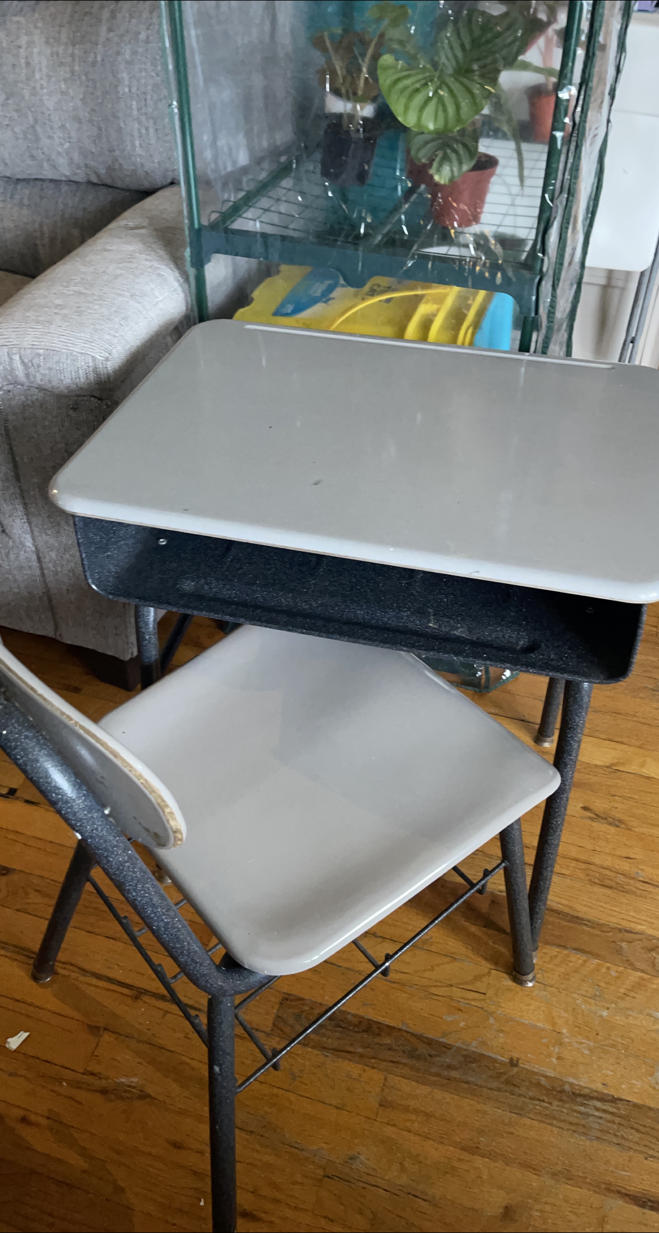 School Desk and Chair Set