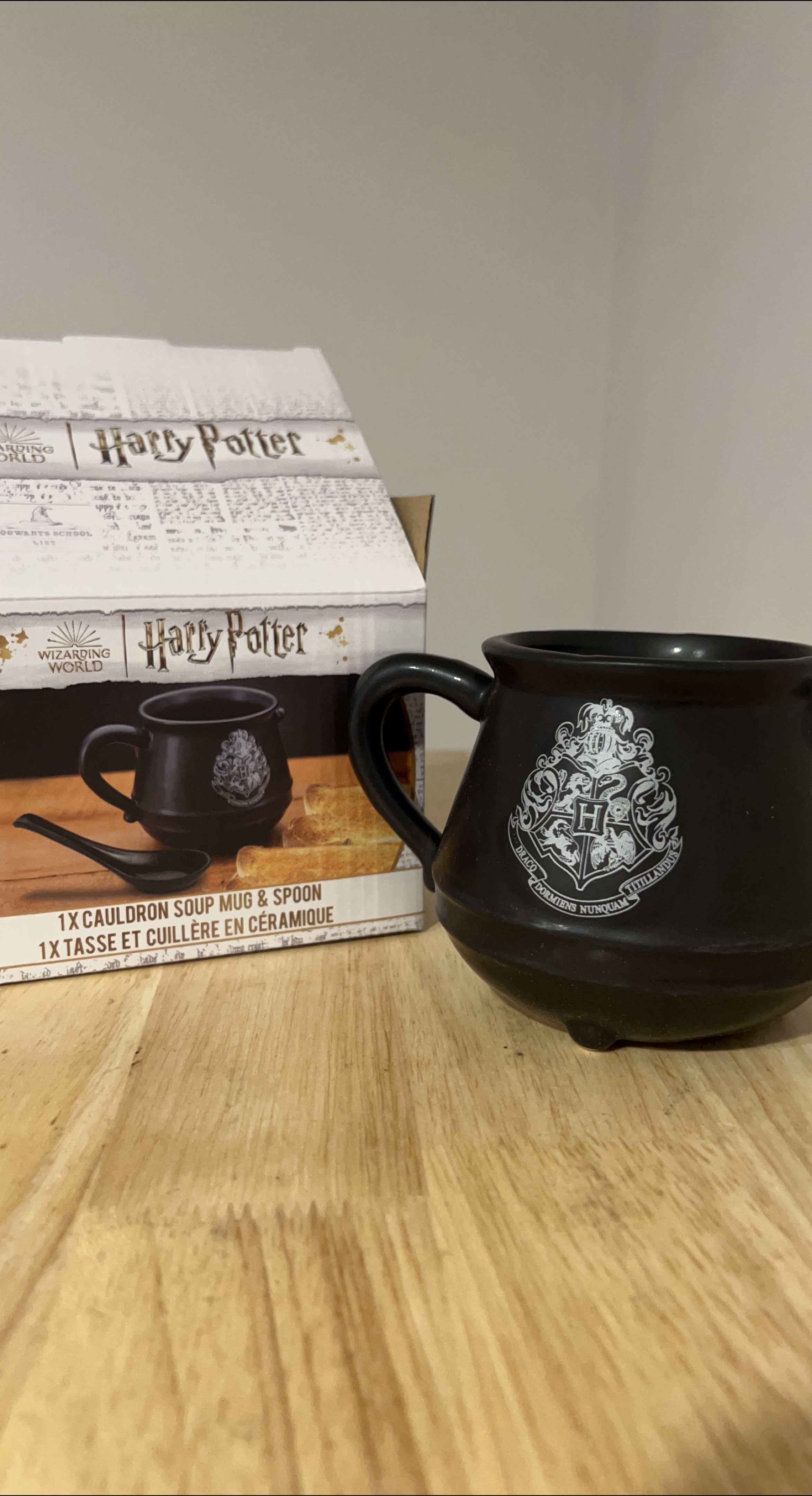 Harry Potter Cauldron Soup Mug & Spoon - New!