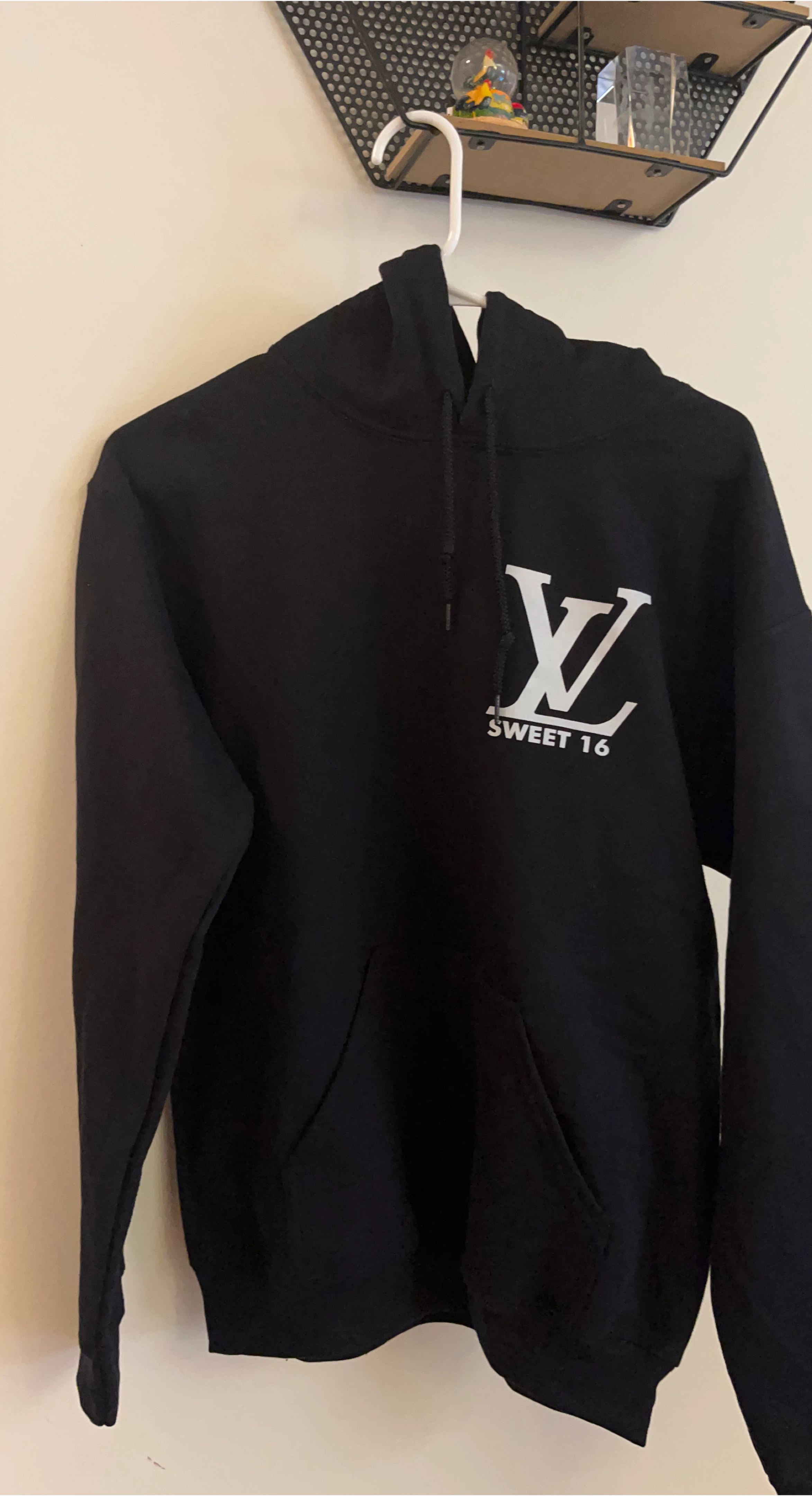 Black "LV Sweet 16" Hoodie🥕 thumbnail