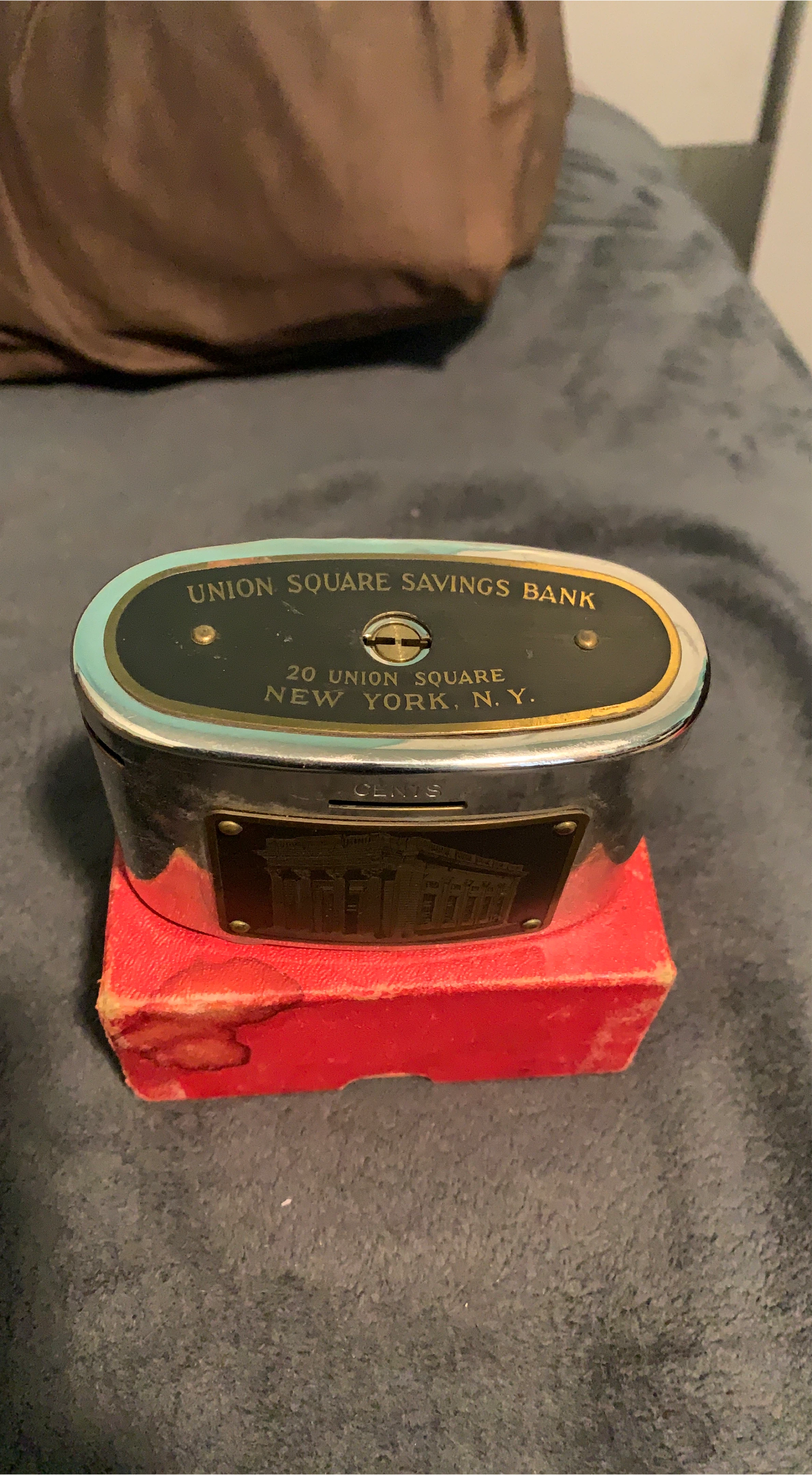 Union Square Savings Bank Coin Bank thumbnail