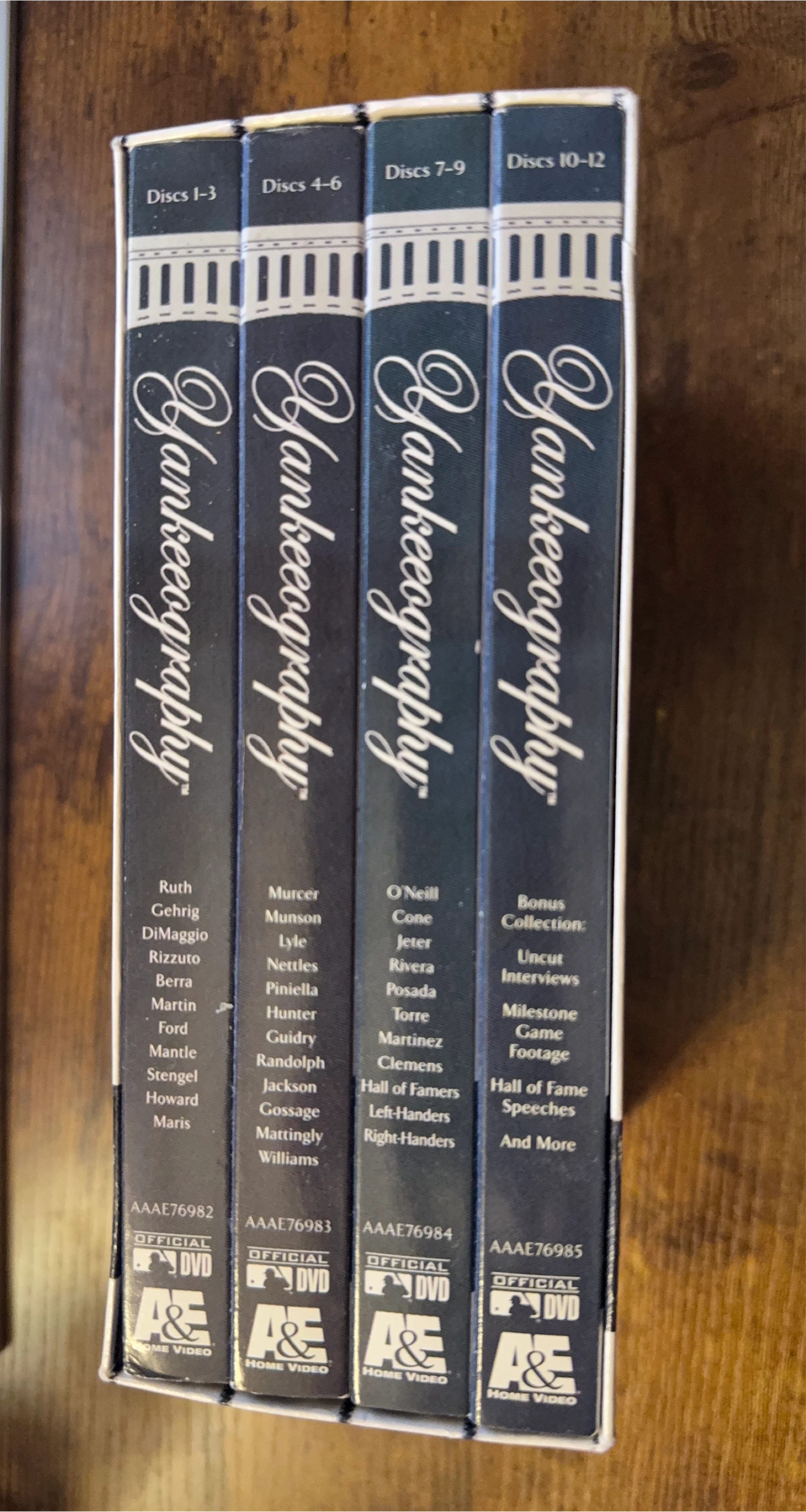 Never seen. Yankeeography DVD Collection (Discs 1-12) thumbnail