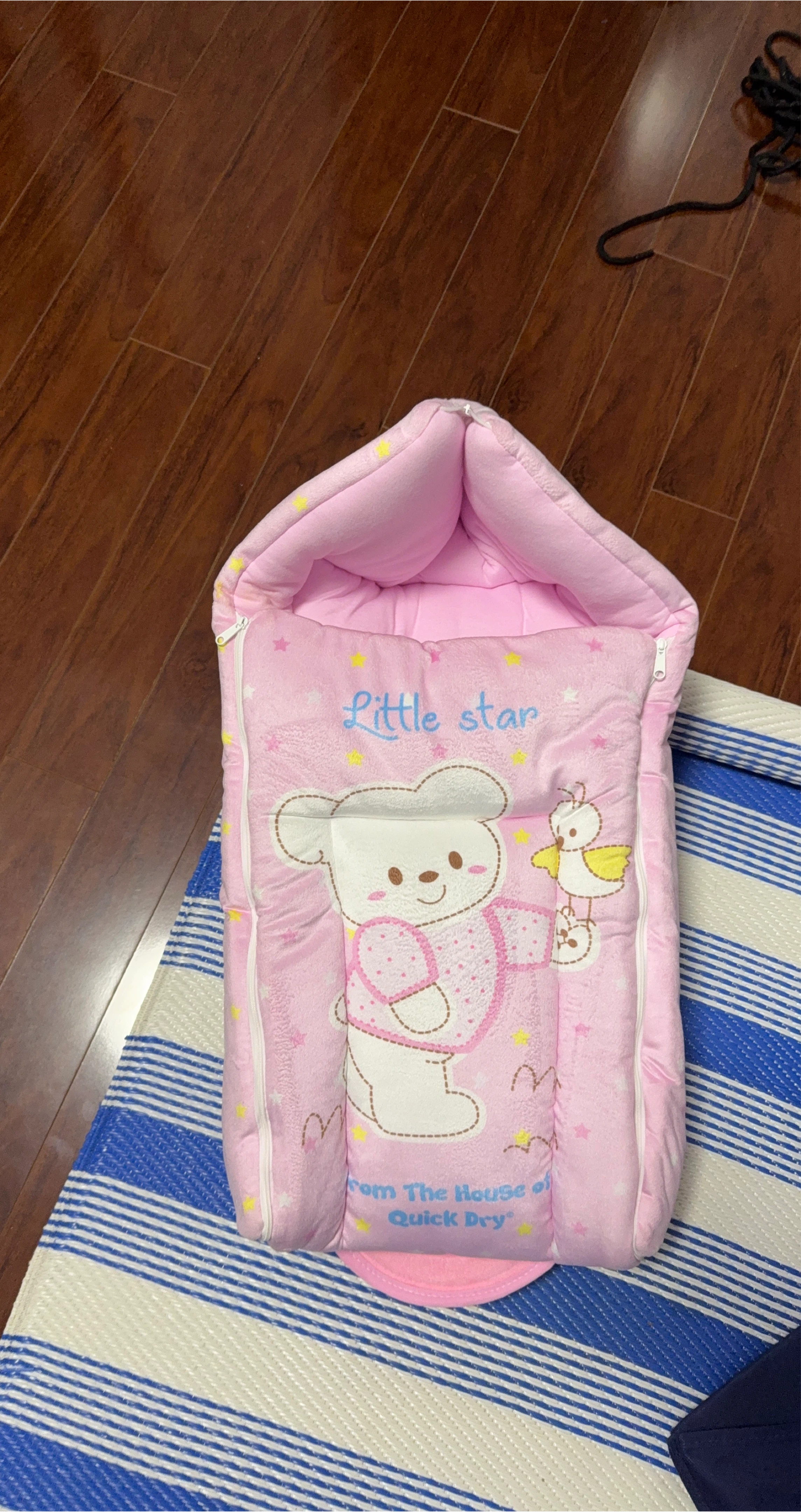 Little Star Baby Sleeping Bag - Pink