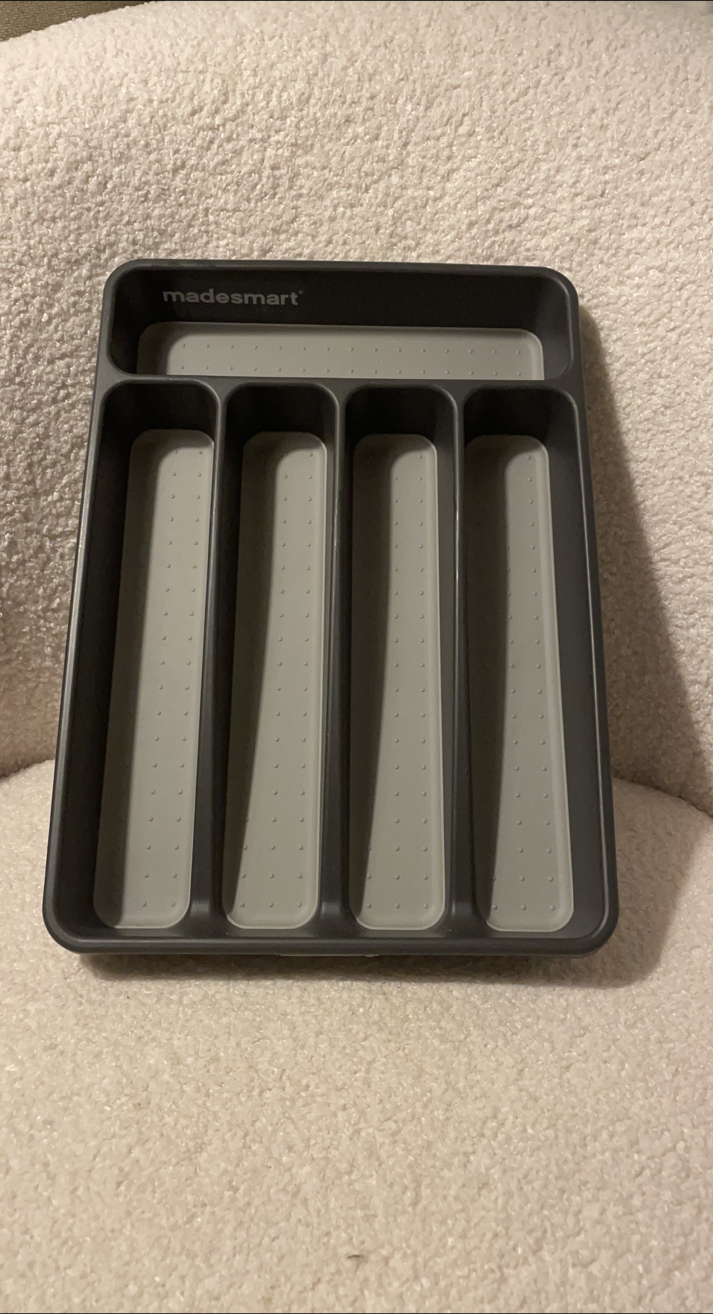 madesmart Cutlery Drawer Organizer - Grey thumbnail