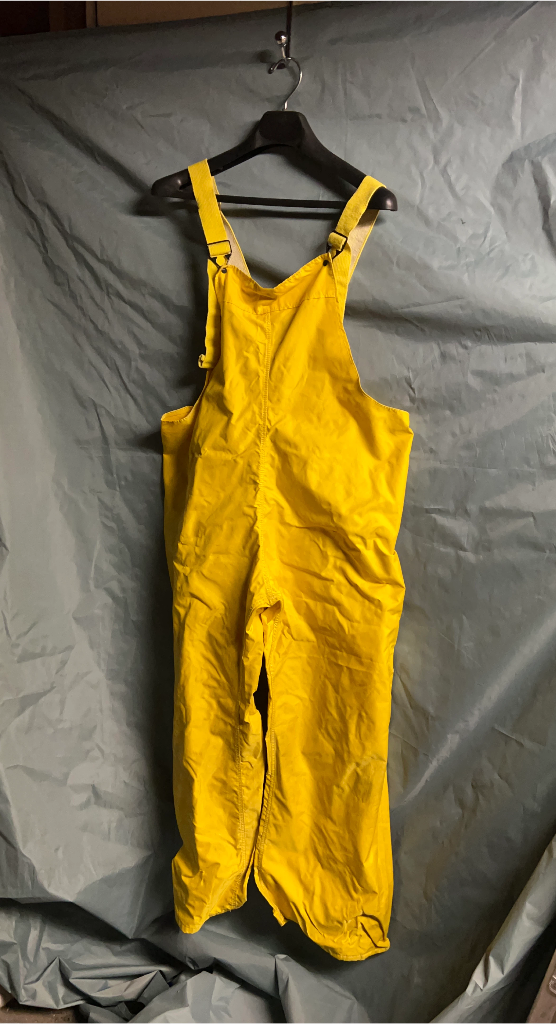 🥕Ranger Safety Products Yellow Rain Bib Overalls thumbnail