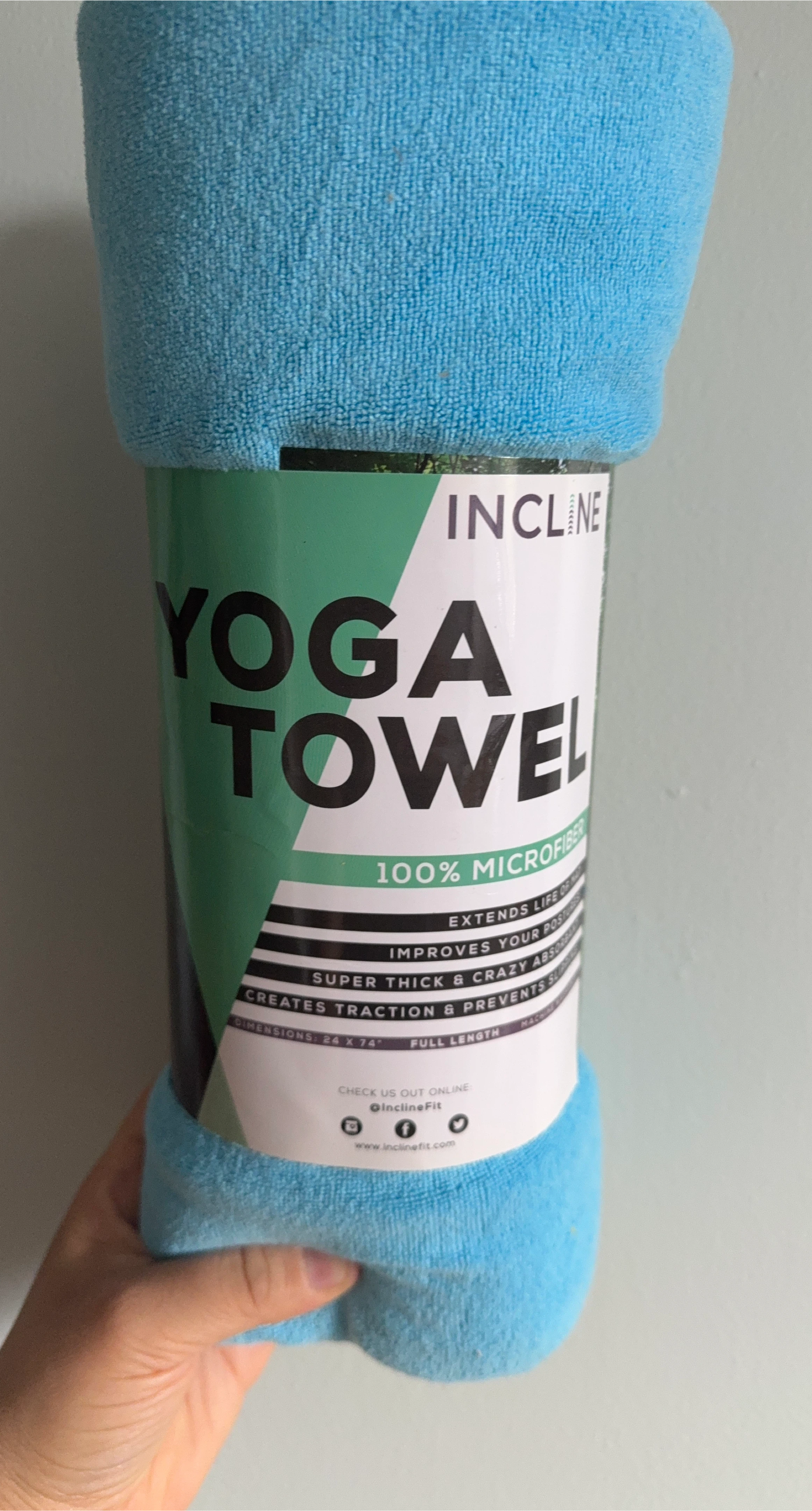 Incline Yoga Towel - 24 x 74 thumbnail