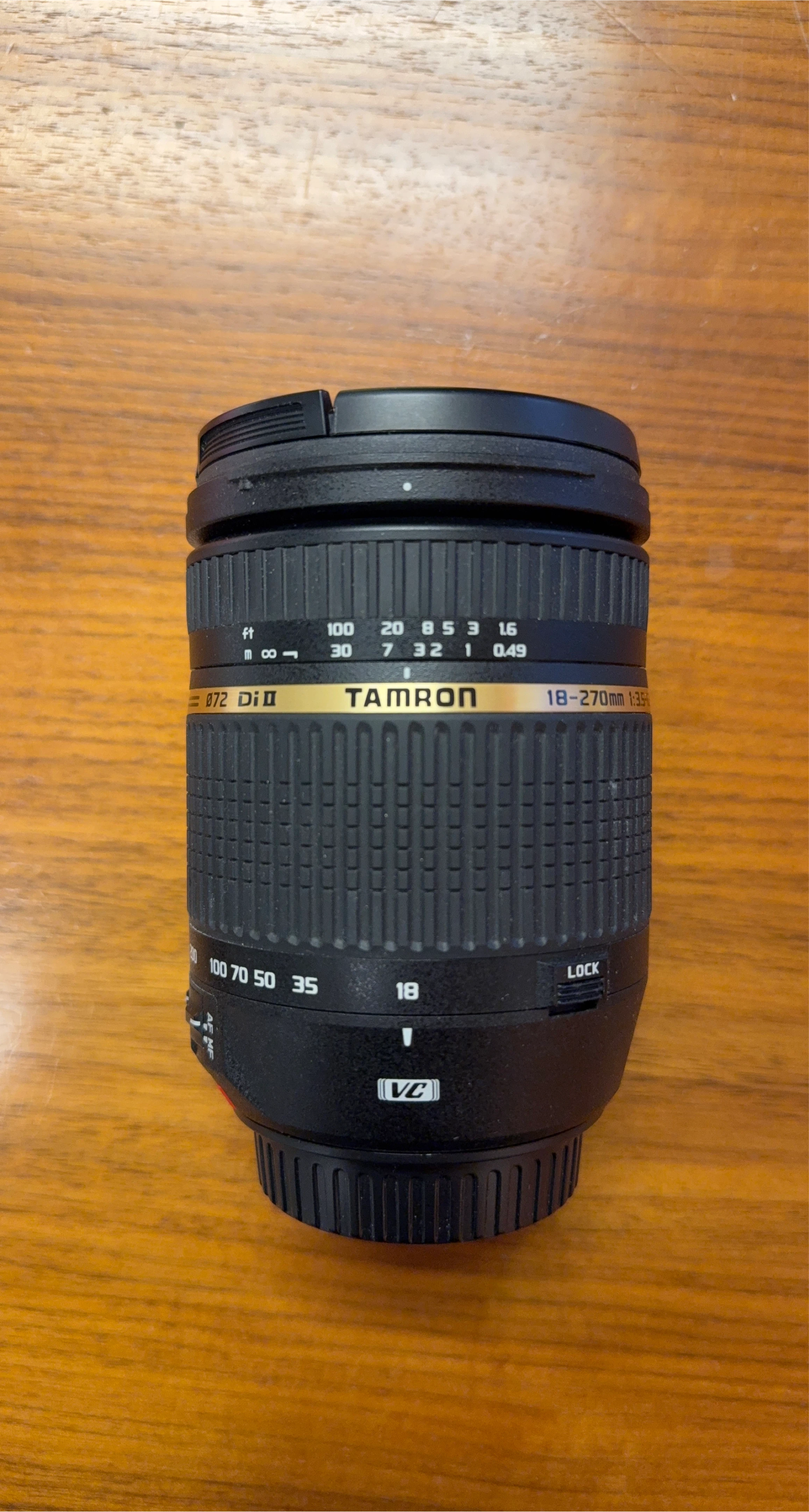 Tamron 18-270mm f/3.5-6.3 Di II VC Lens