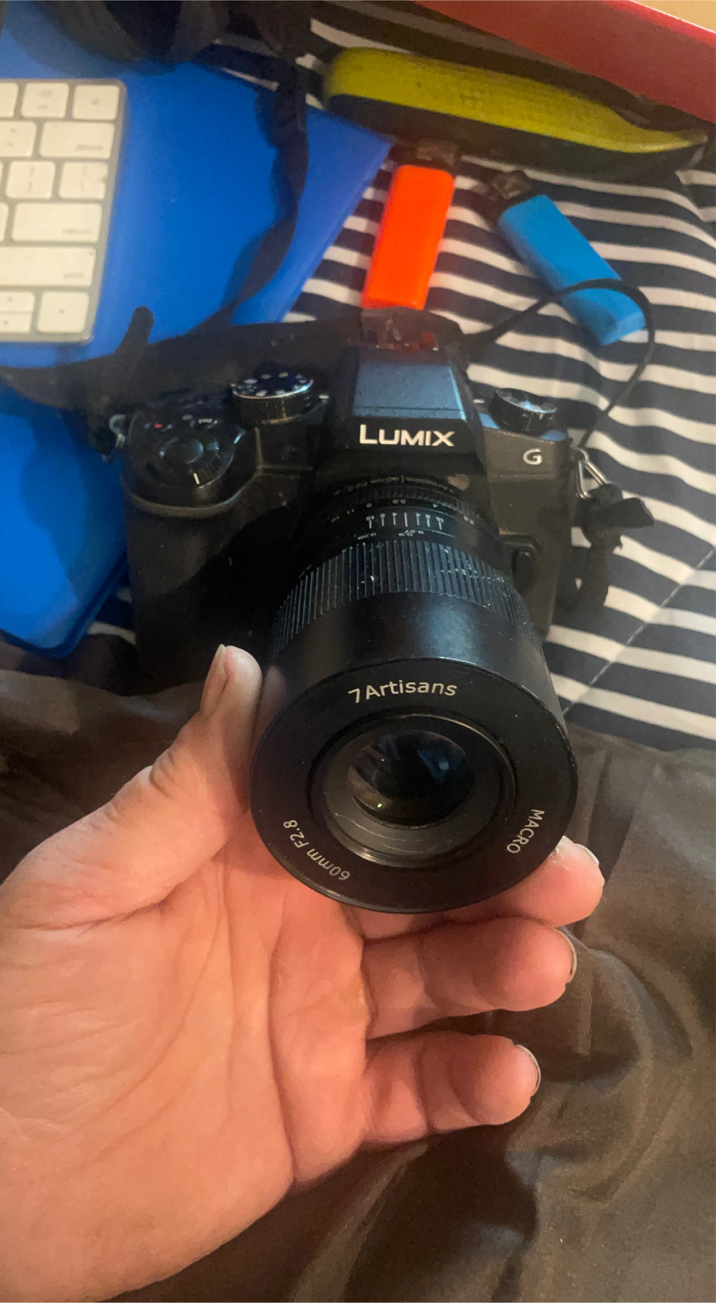 Lumix G Camera with 7Artisans 60mm f2.8 Macro Lens