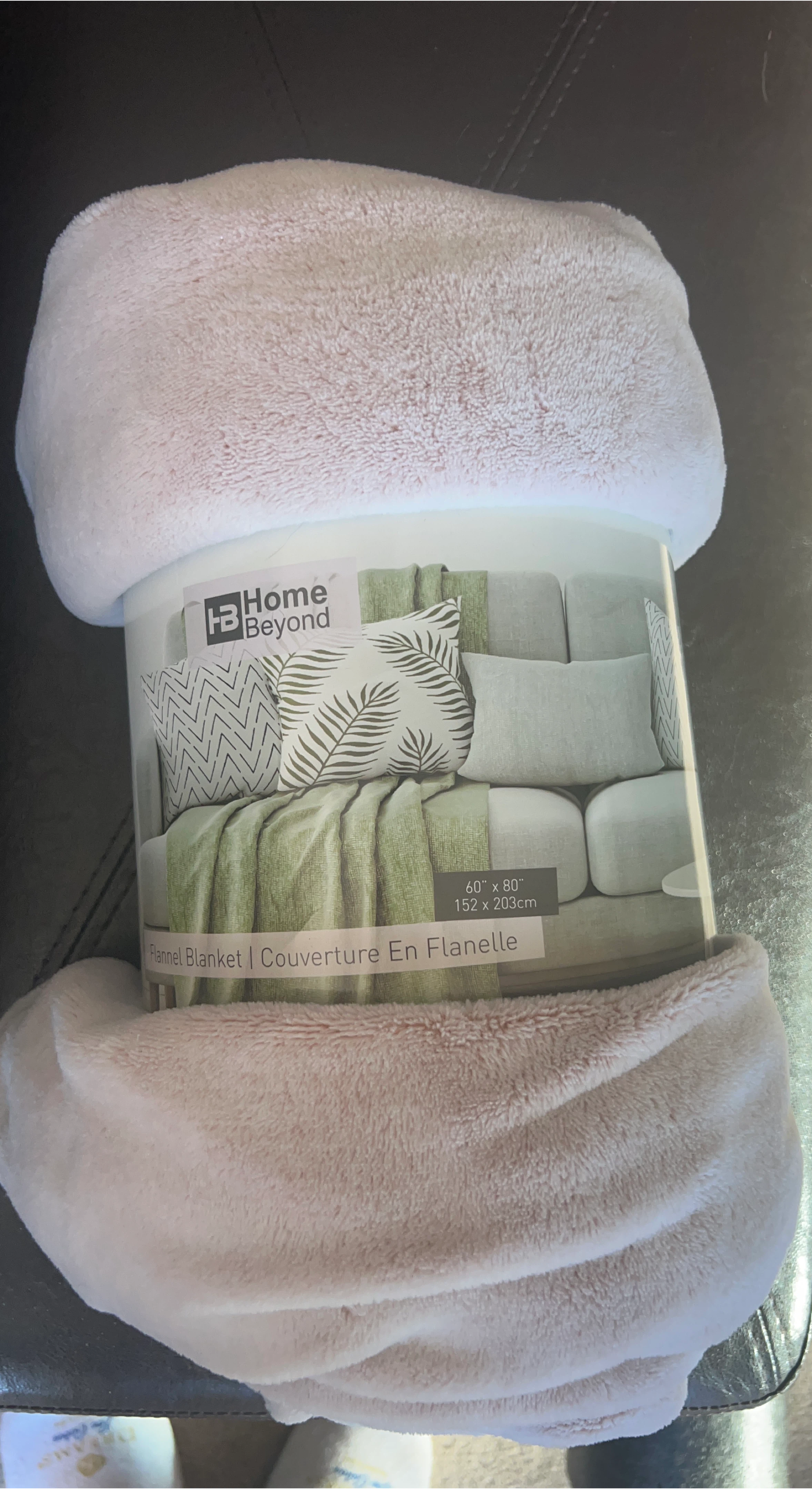 Home Beyond Flannel Blanket 60" x 80" image indicator(1)