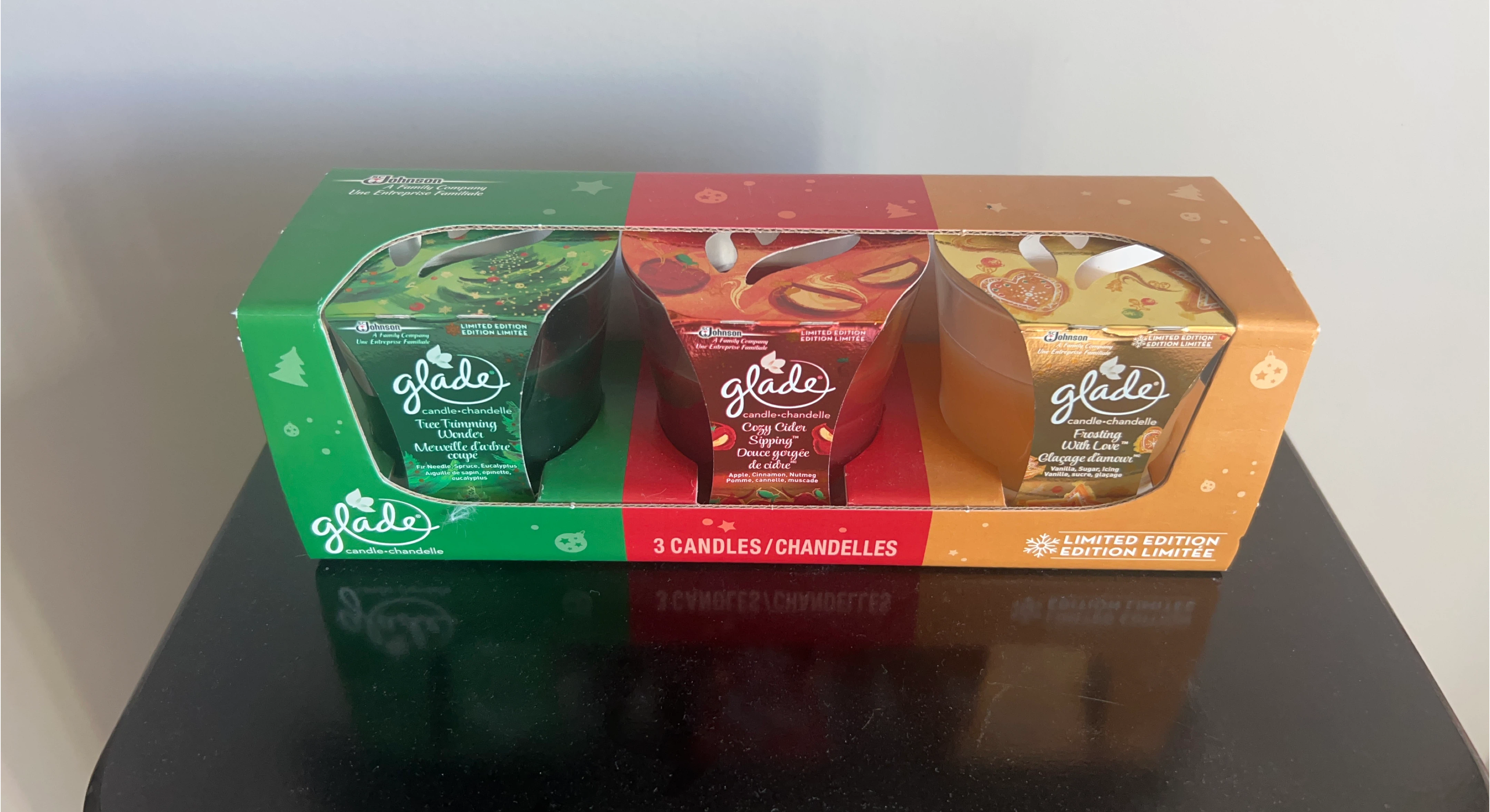 Glade Limited Edition 3-Candle Set
