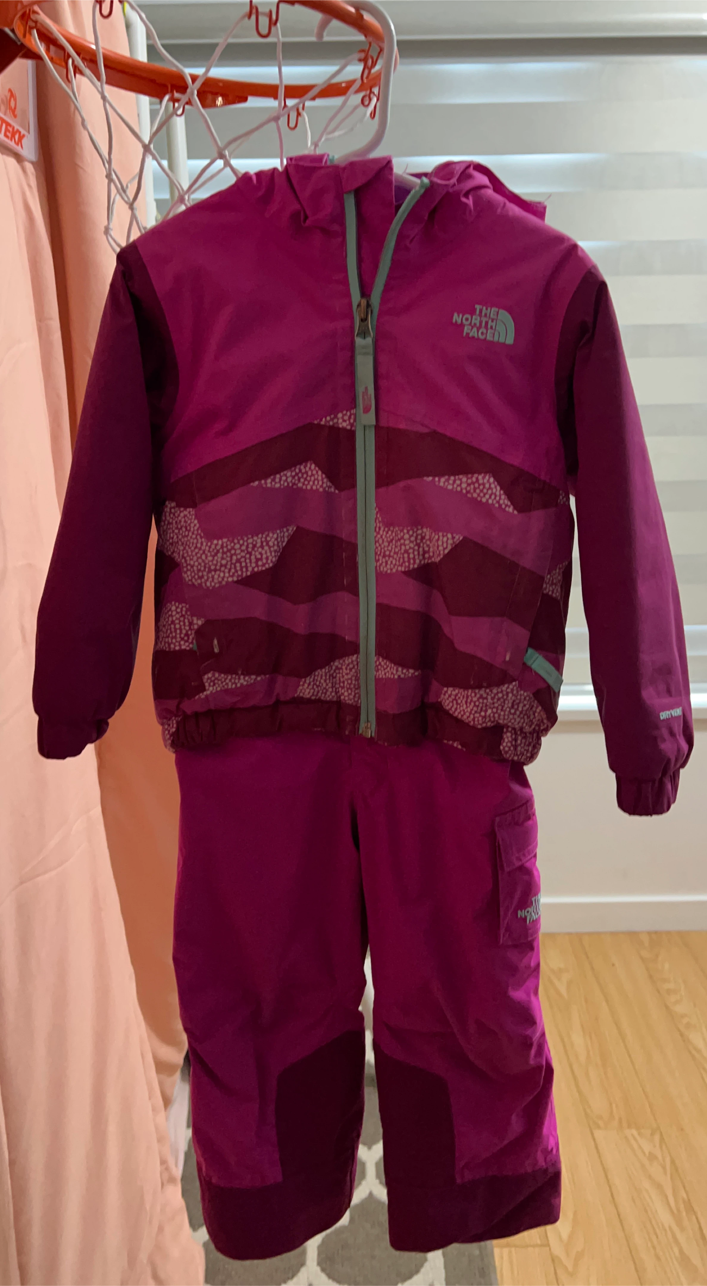 The North Face Purple Snowsuit - Size 4T thumbnail