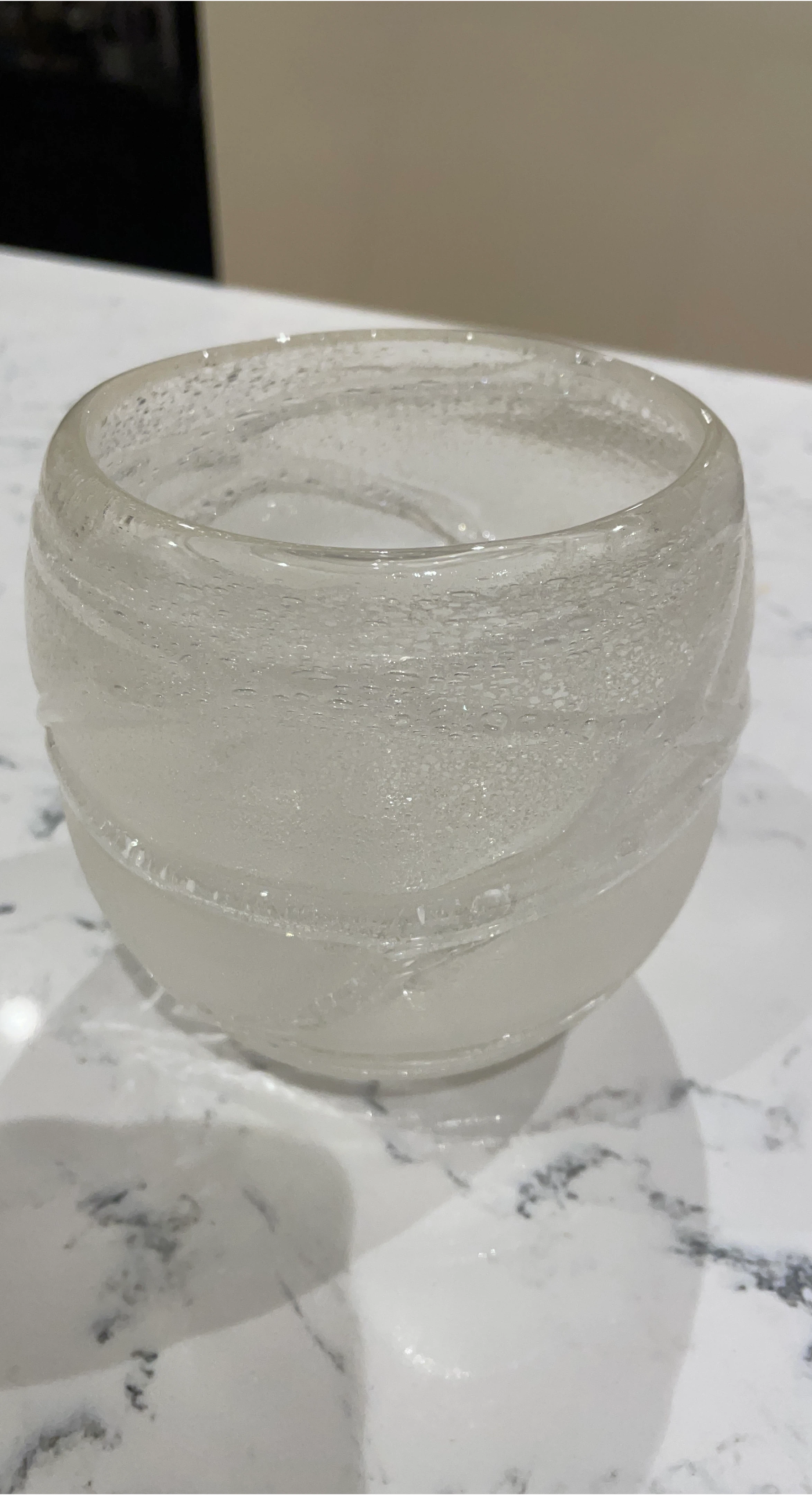 Clear Glass Decorative Bowl thumbnail