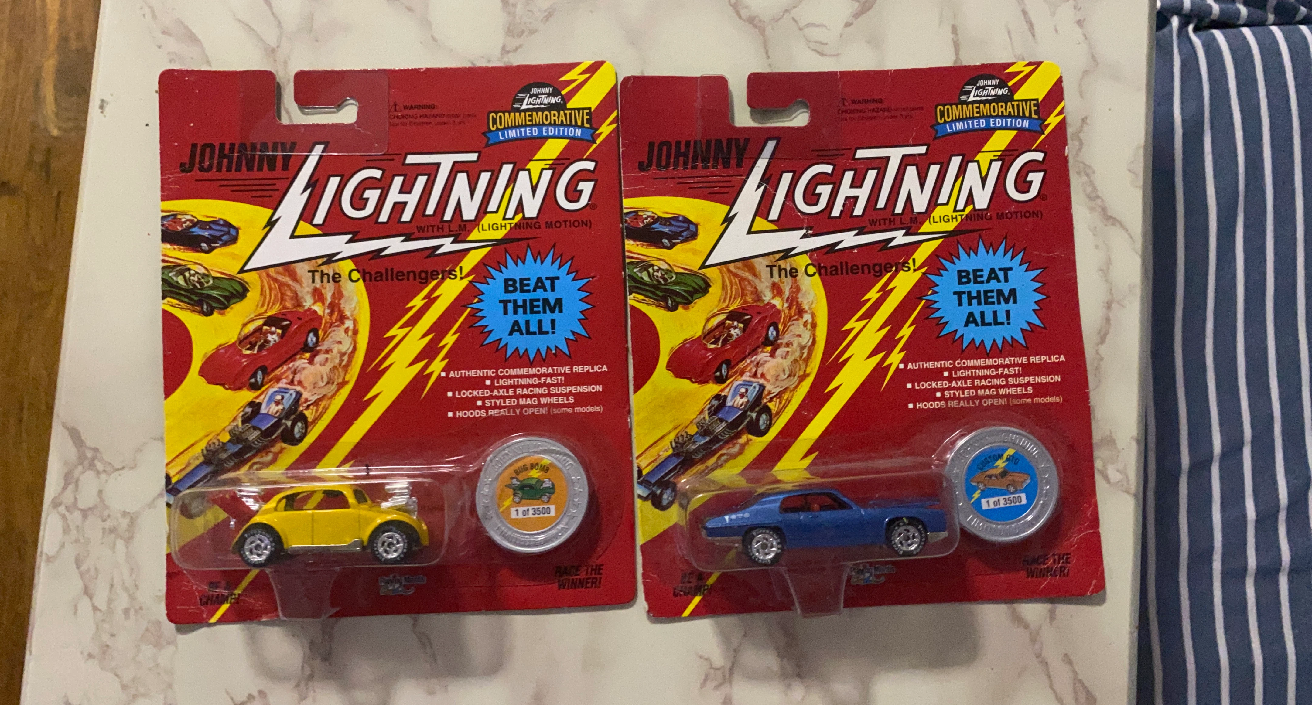 Johnny Lightning Diecast Cars - The Challengers