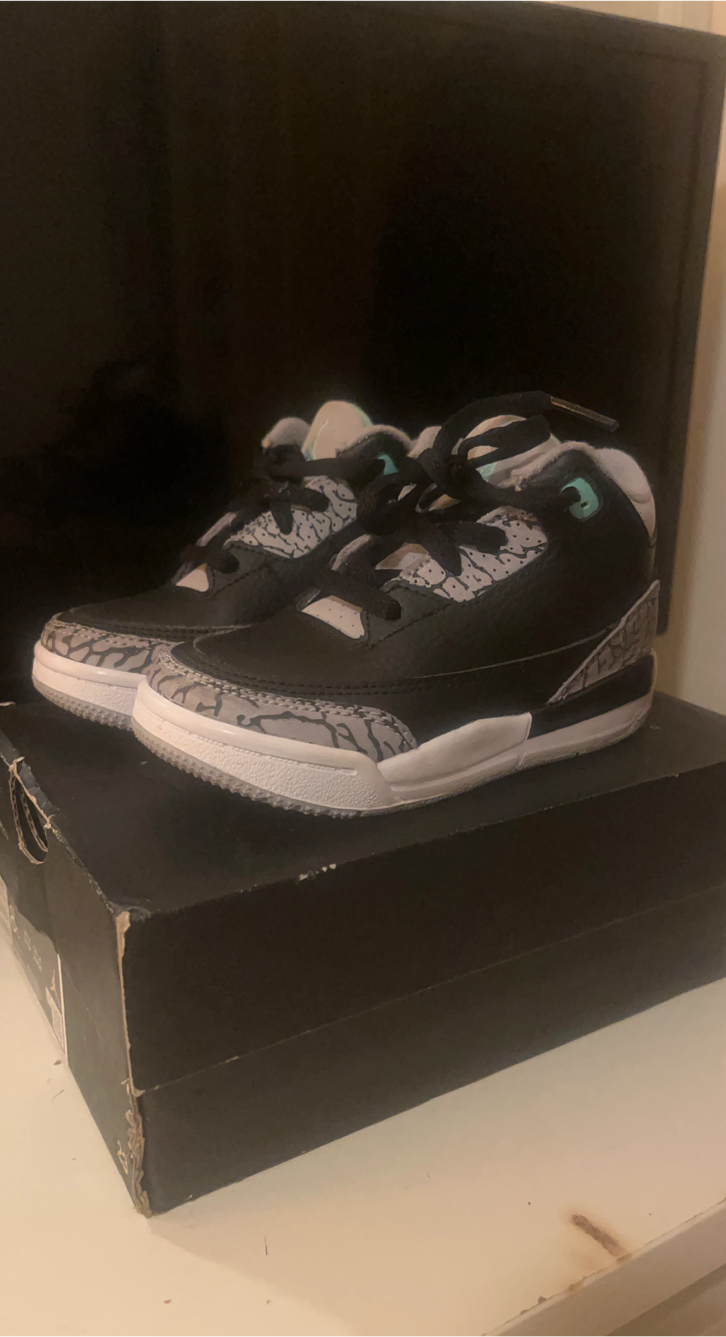 Jordan 3 Retro (TD) Size 8C thumbnail