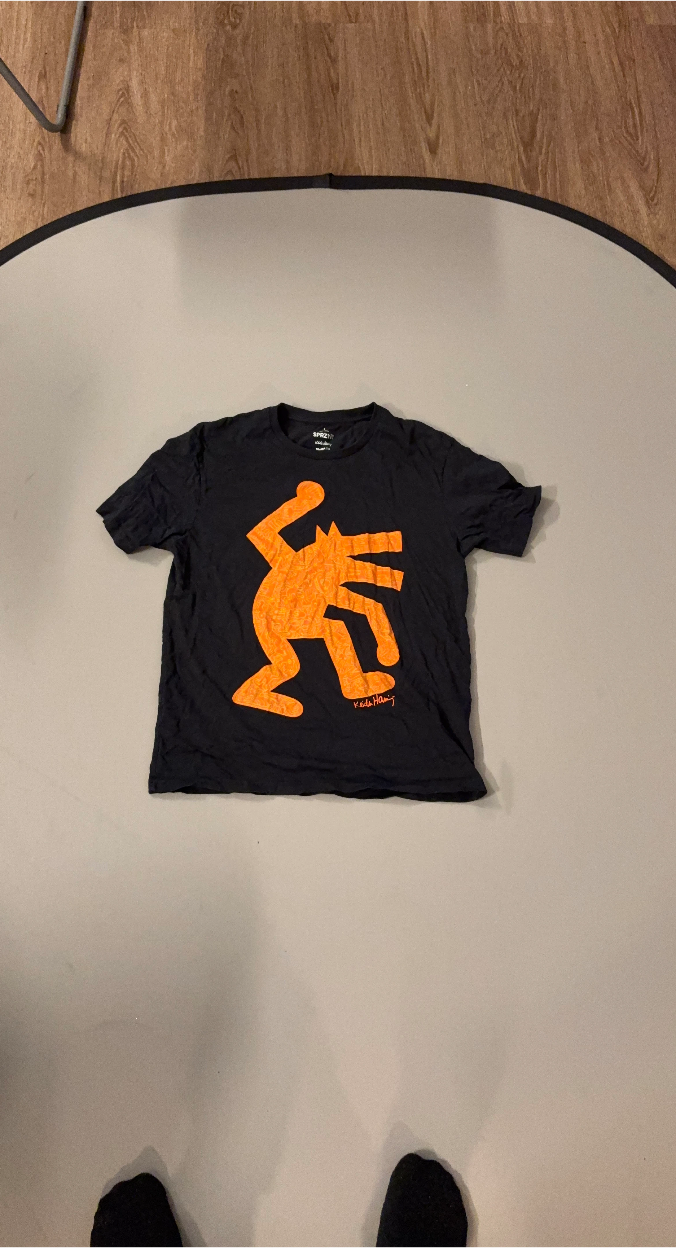 SPRZ NY Keith Haring Graphic Tee - Size L thumbnail