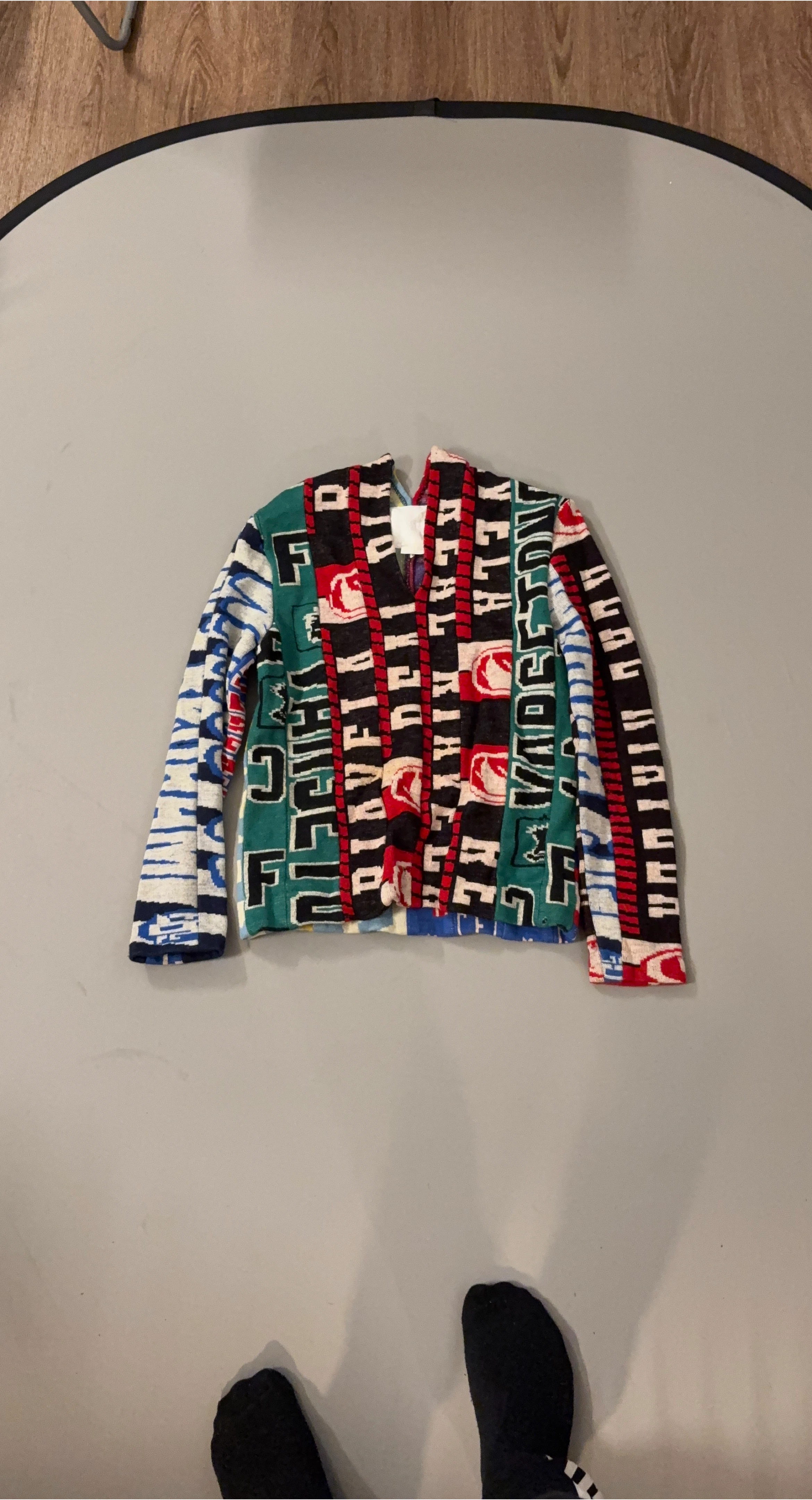 Colorful Knit Cardigan thumbnail