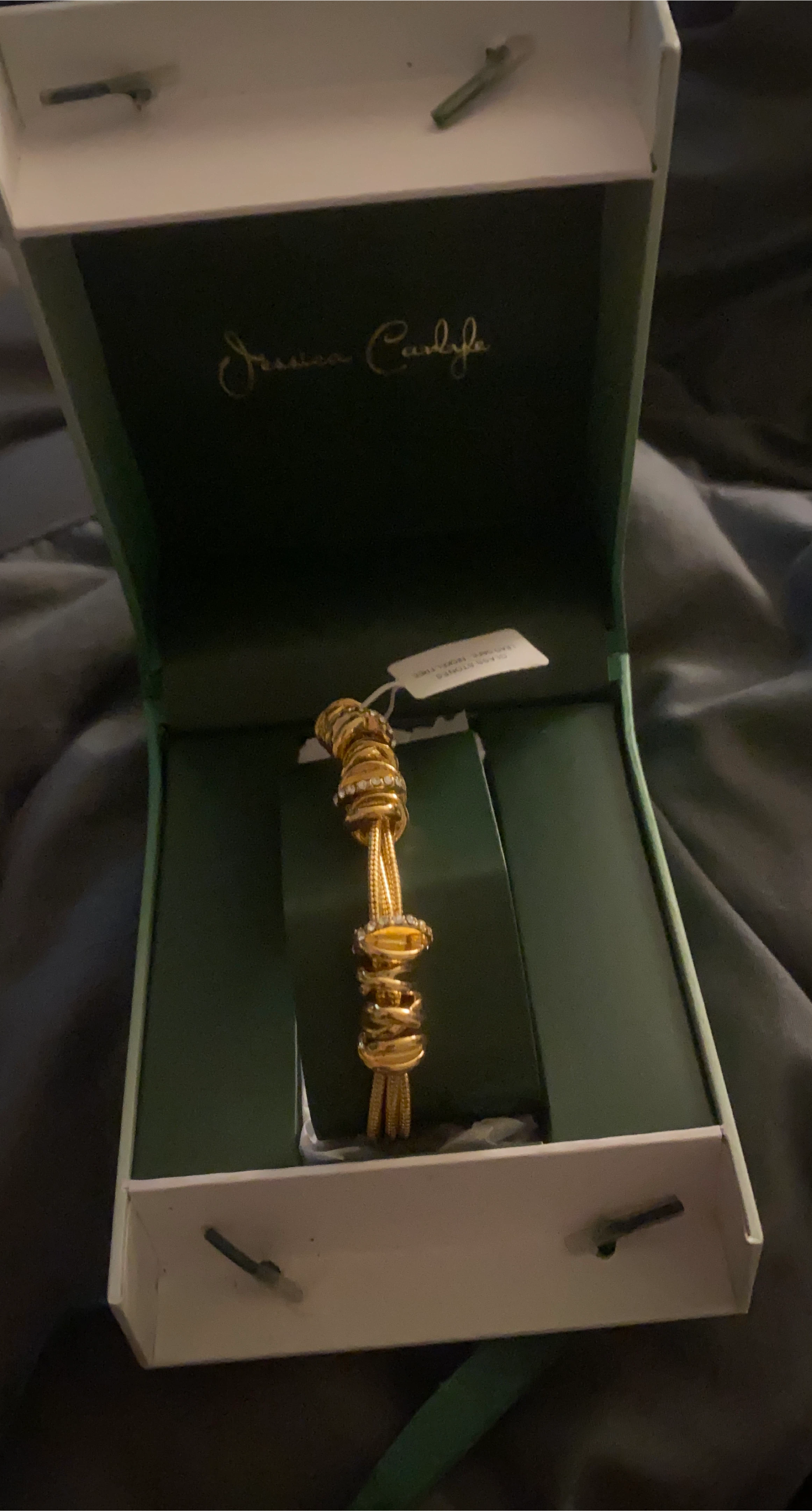Jessica Carlyle Gold Bracelet with Box thumbnail