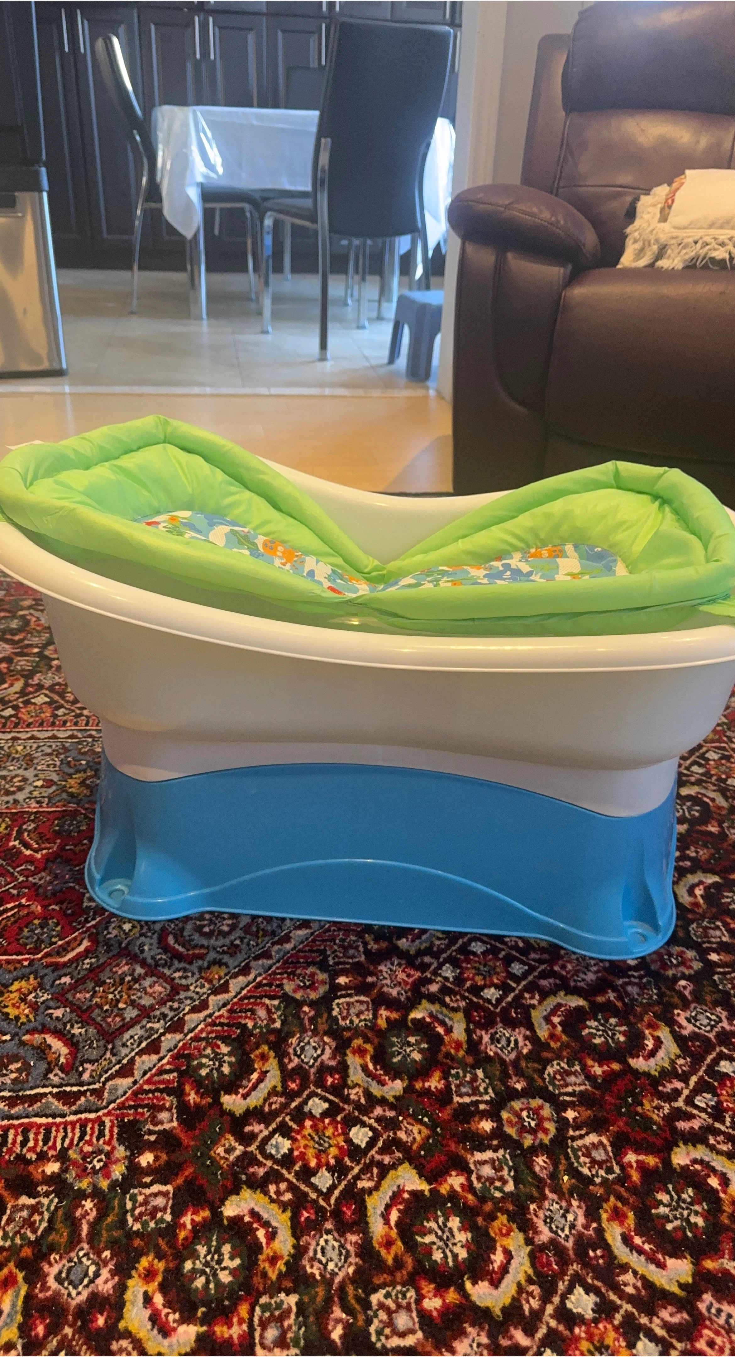 Infant Baby Bath Tub with Pad