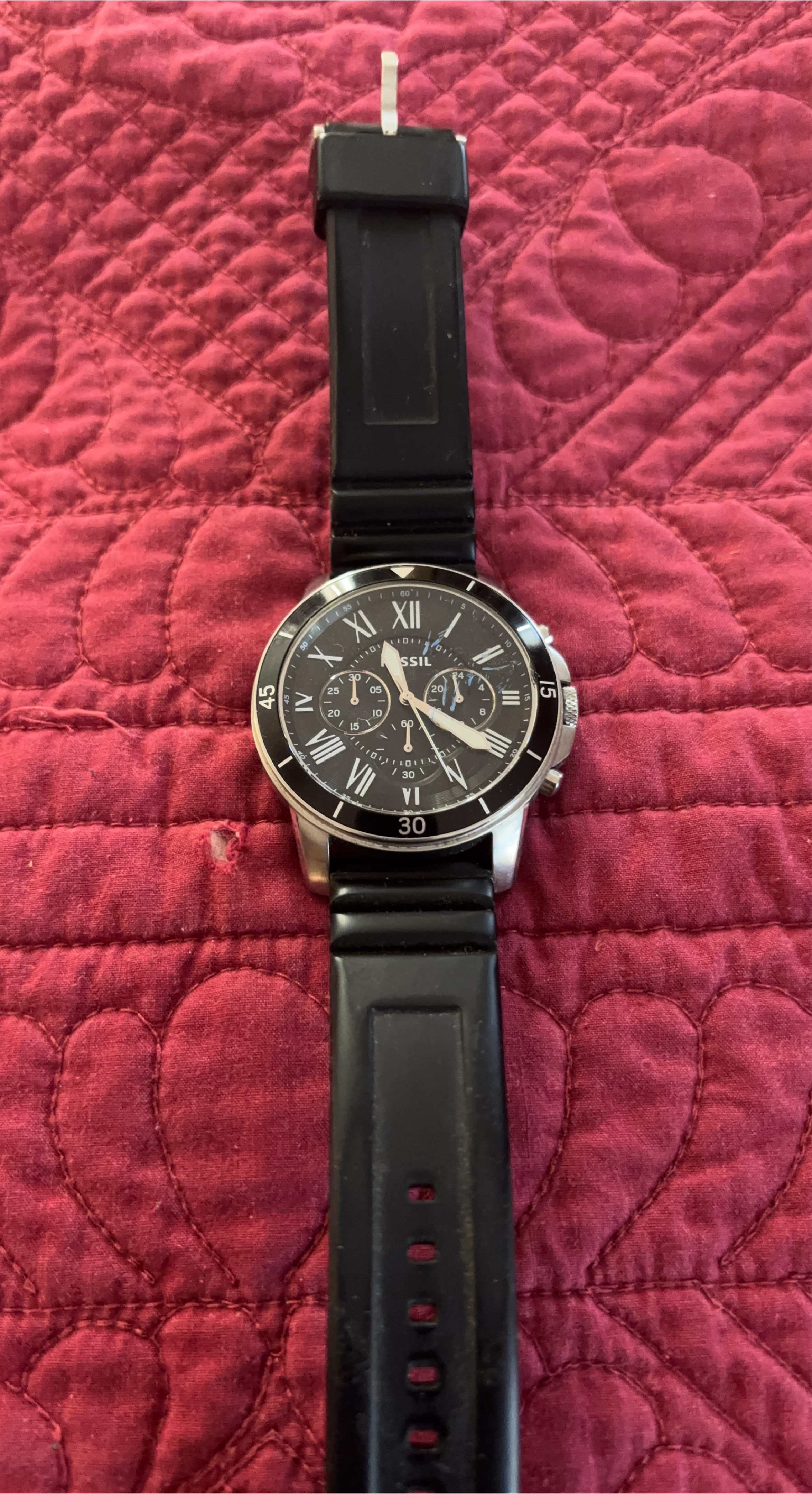 Fossil Black Watch