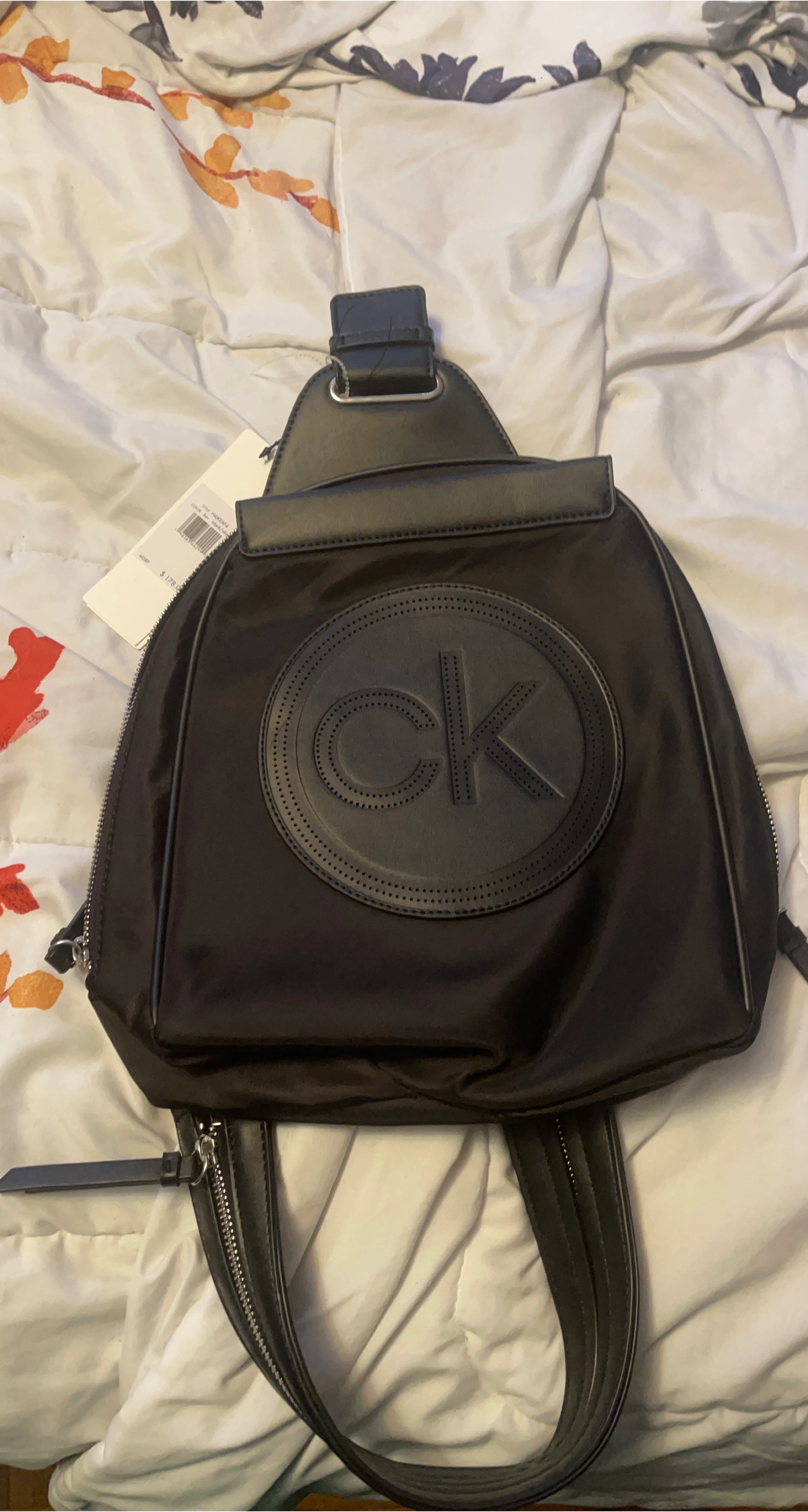 New Calvin Klein Black Sling Bag thumbnail