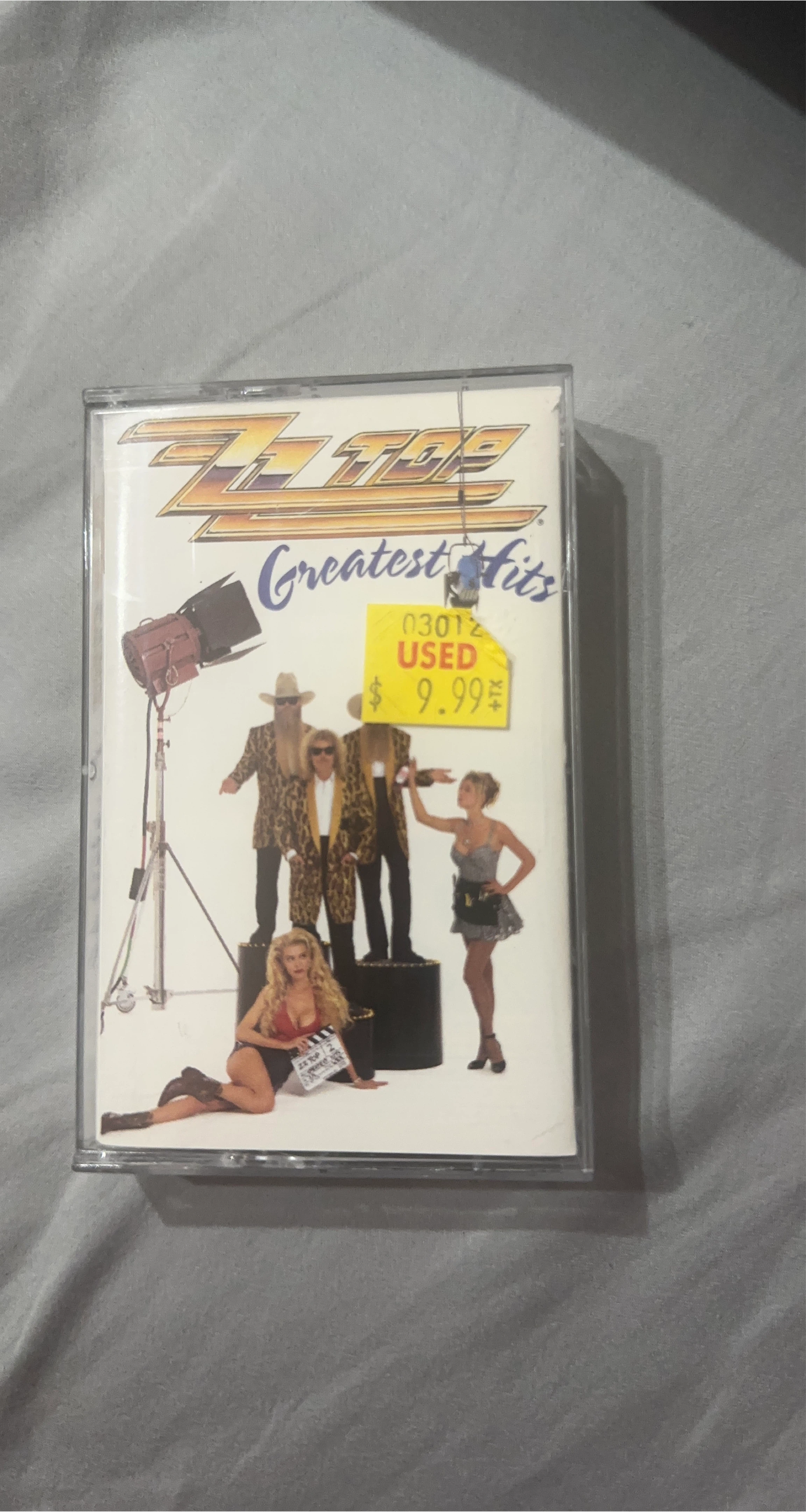 ZZ Top Greatest Hits Cassette Tape