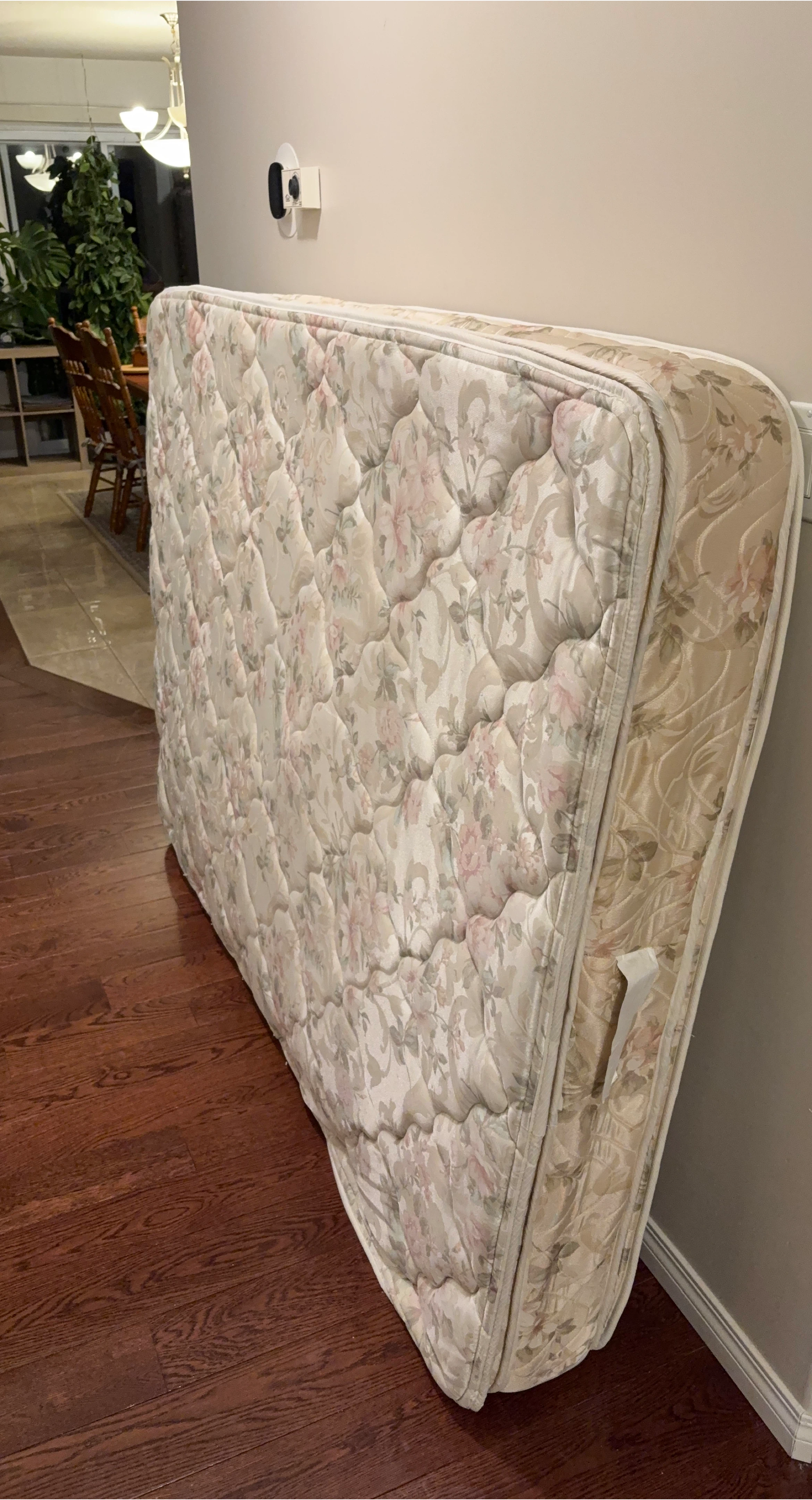 Floral Pattern Mattress Queen