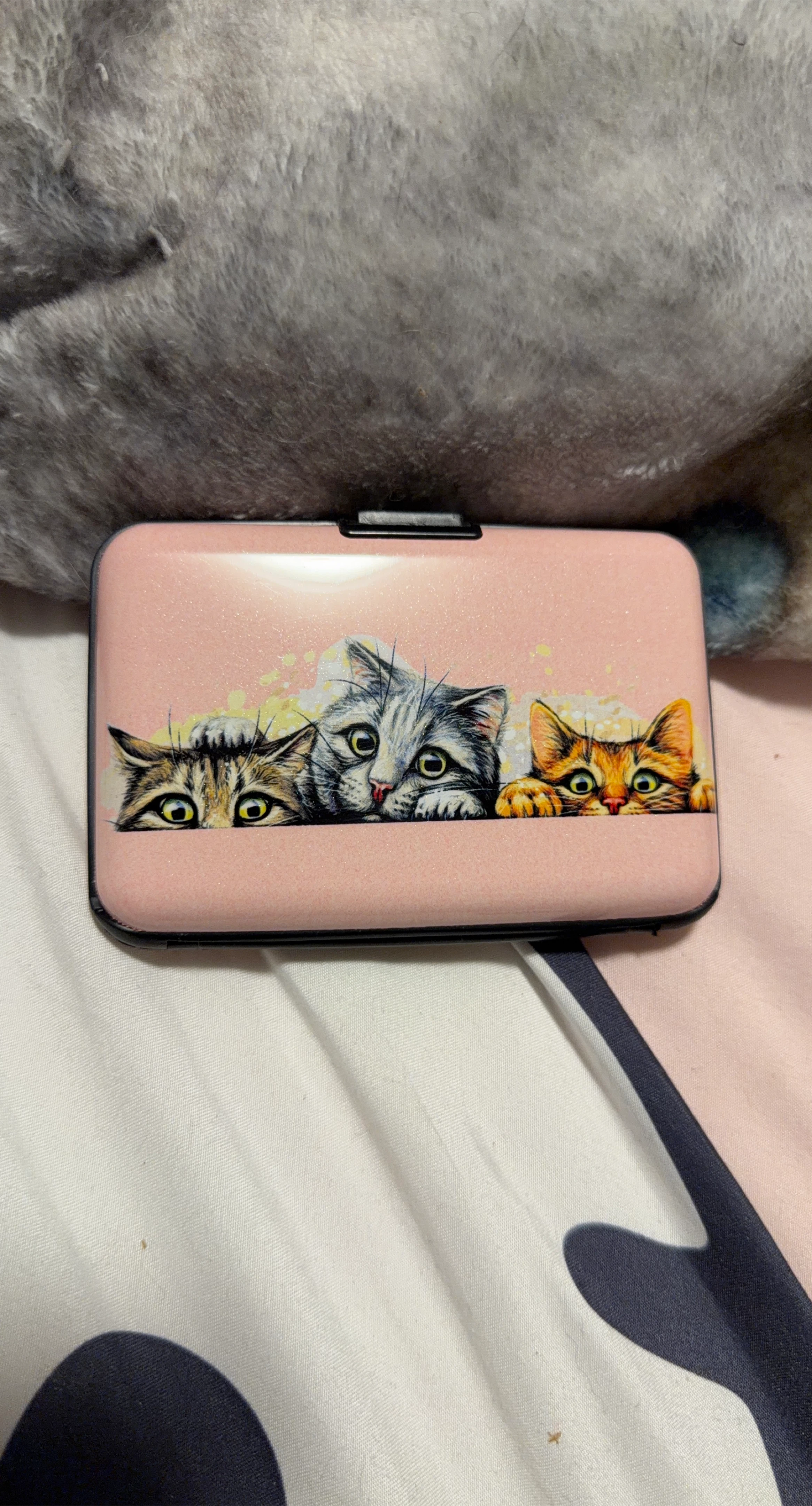 Cute Cat Design Card Holder thumbnail