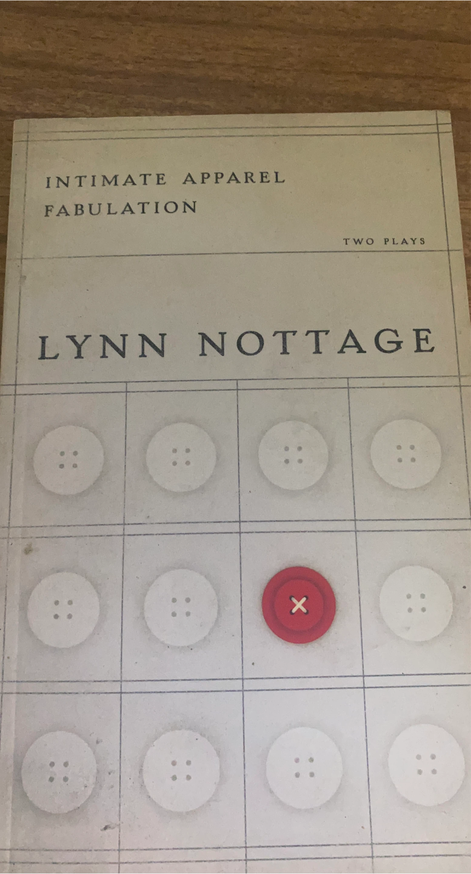 Intimate Apparel Fabulation by Lynn Nottage thumbnail