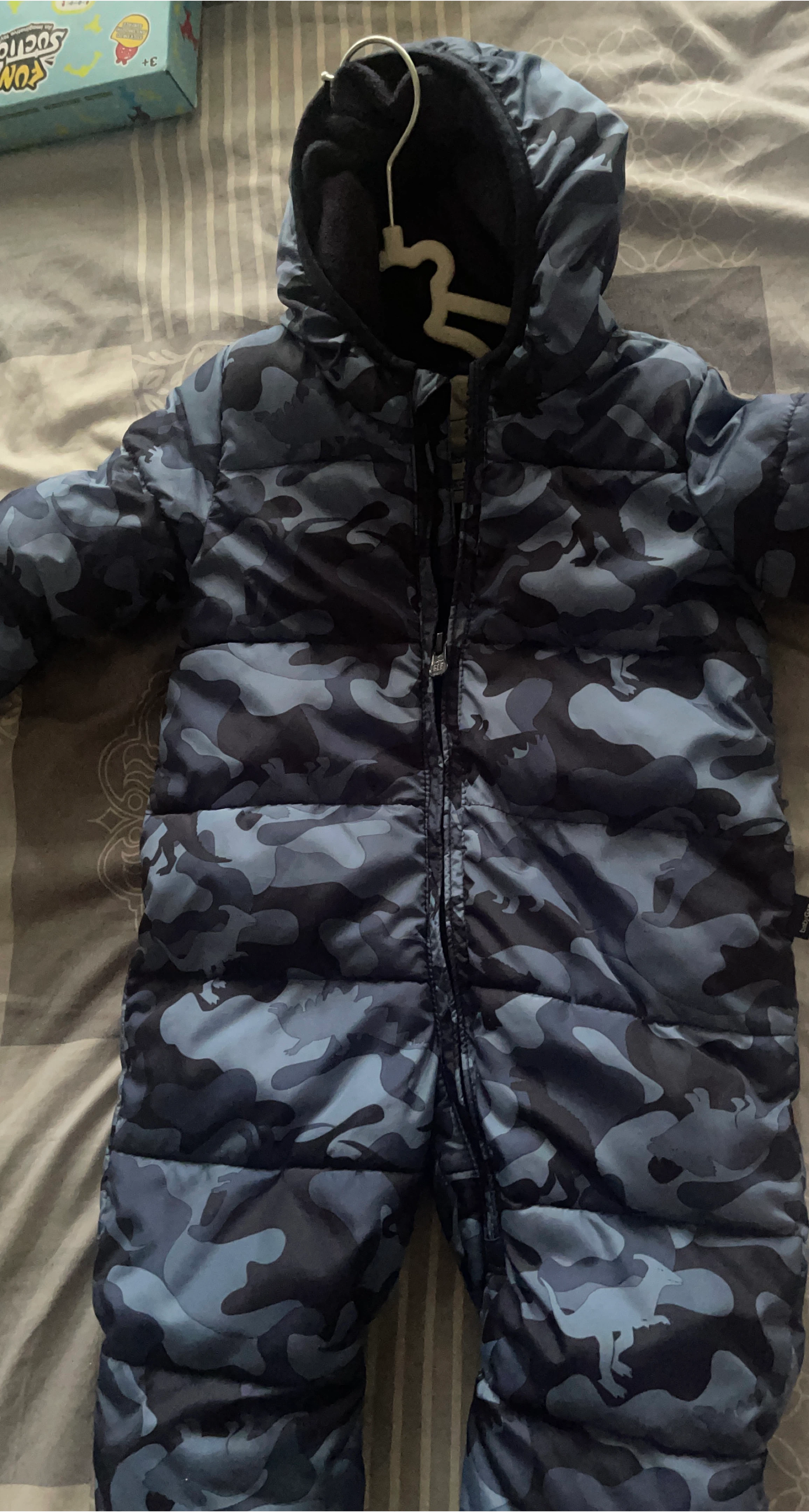 Baby Gap Camo Puffer Onesie thumbnail