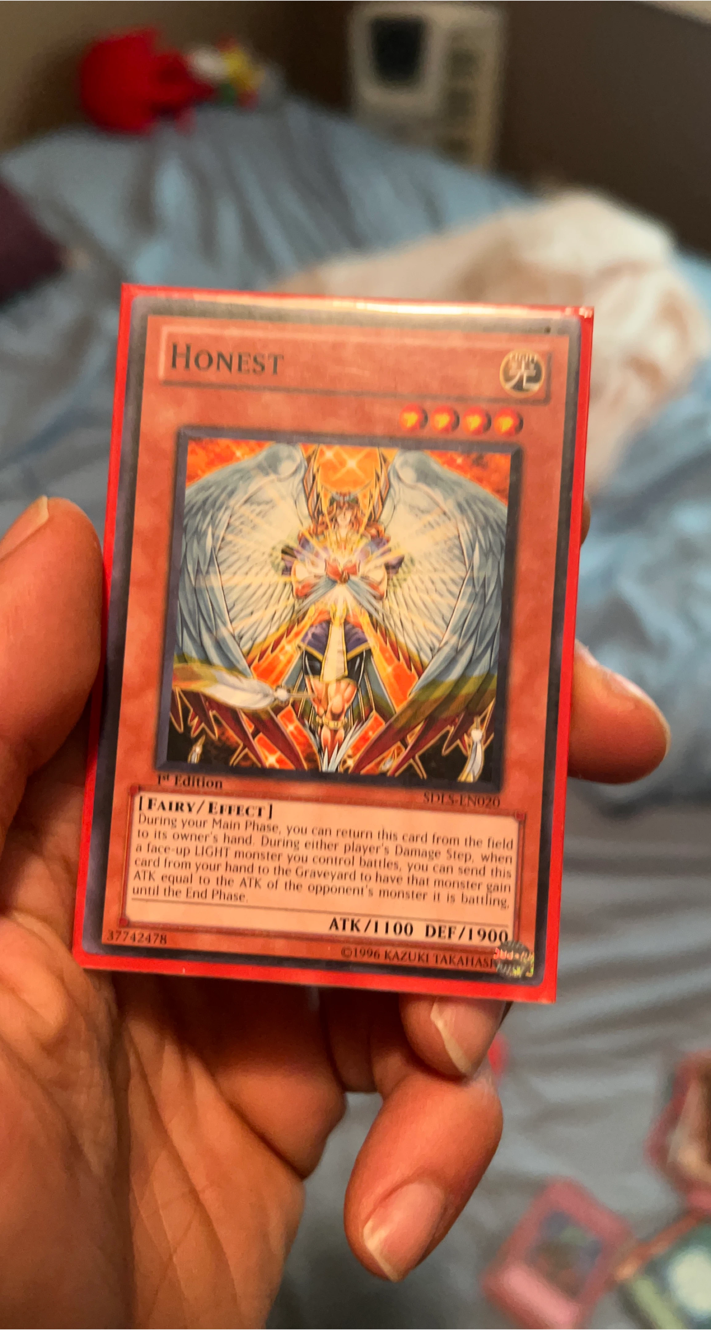 Yu-Gi-Oh! Honest 1st Edition Card thumbnail
