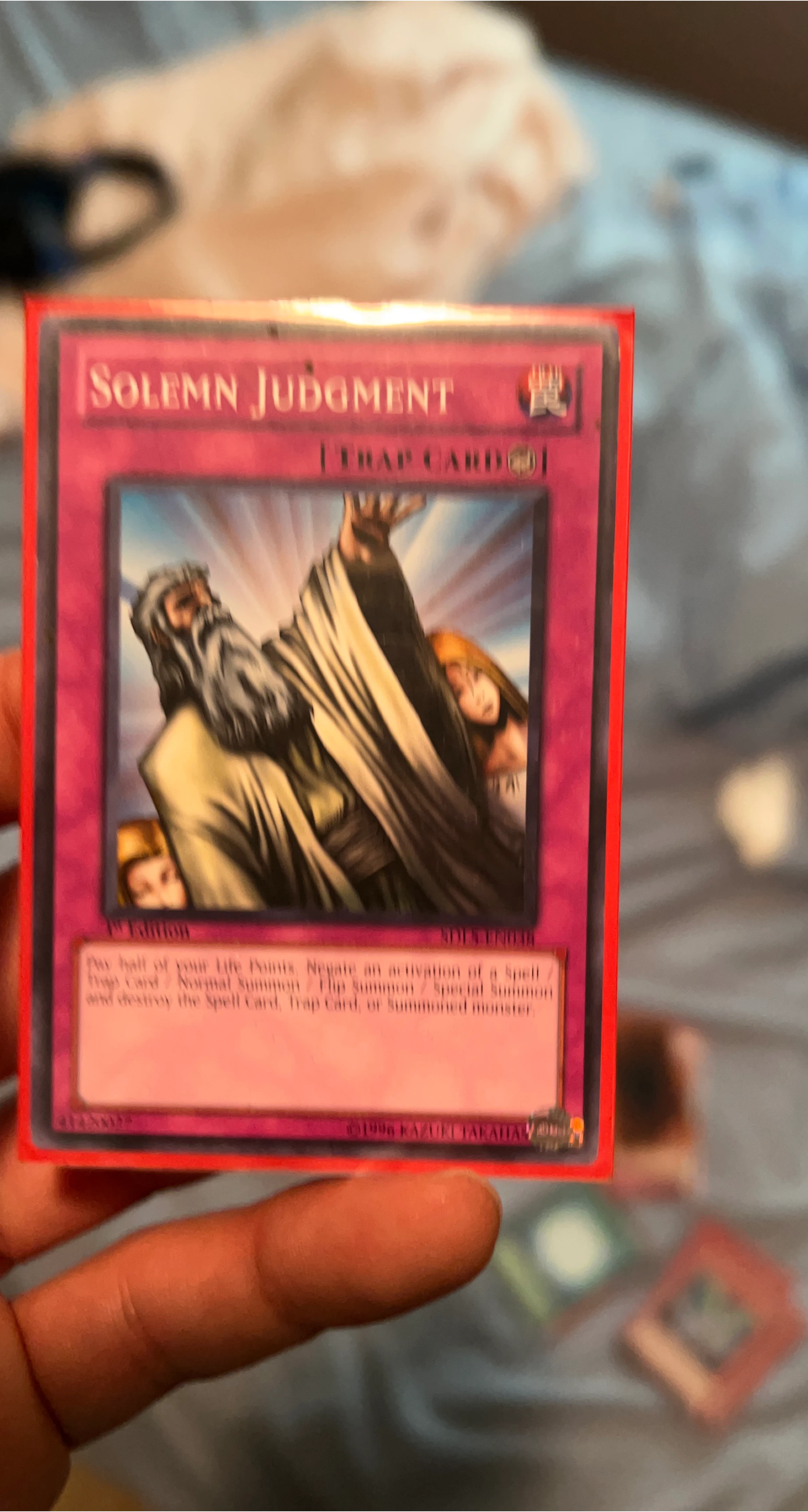 Solemn Judgment Yu-Gi-Oh! Card thumbnail