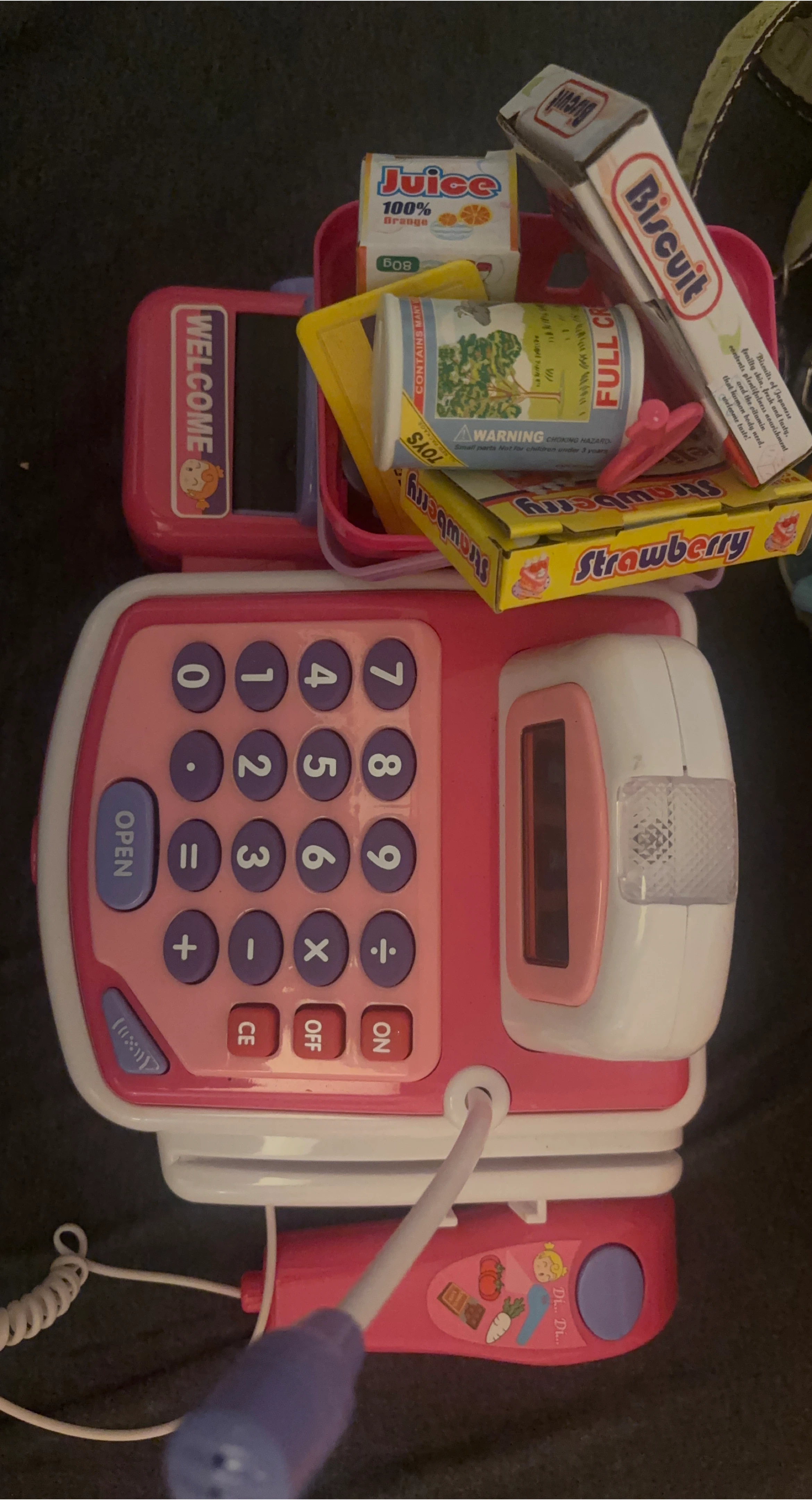 Toy Cash Register with Accessories thumbnail