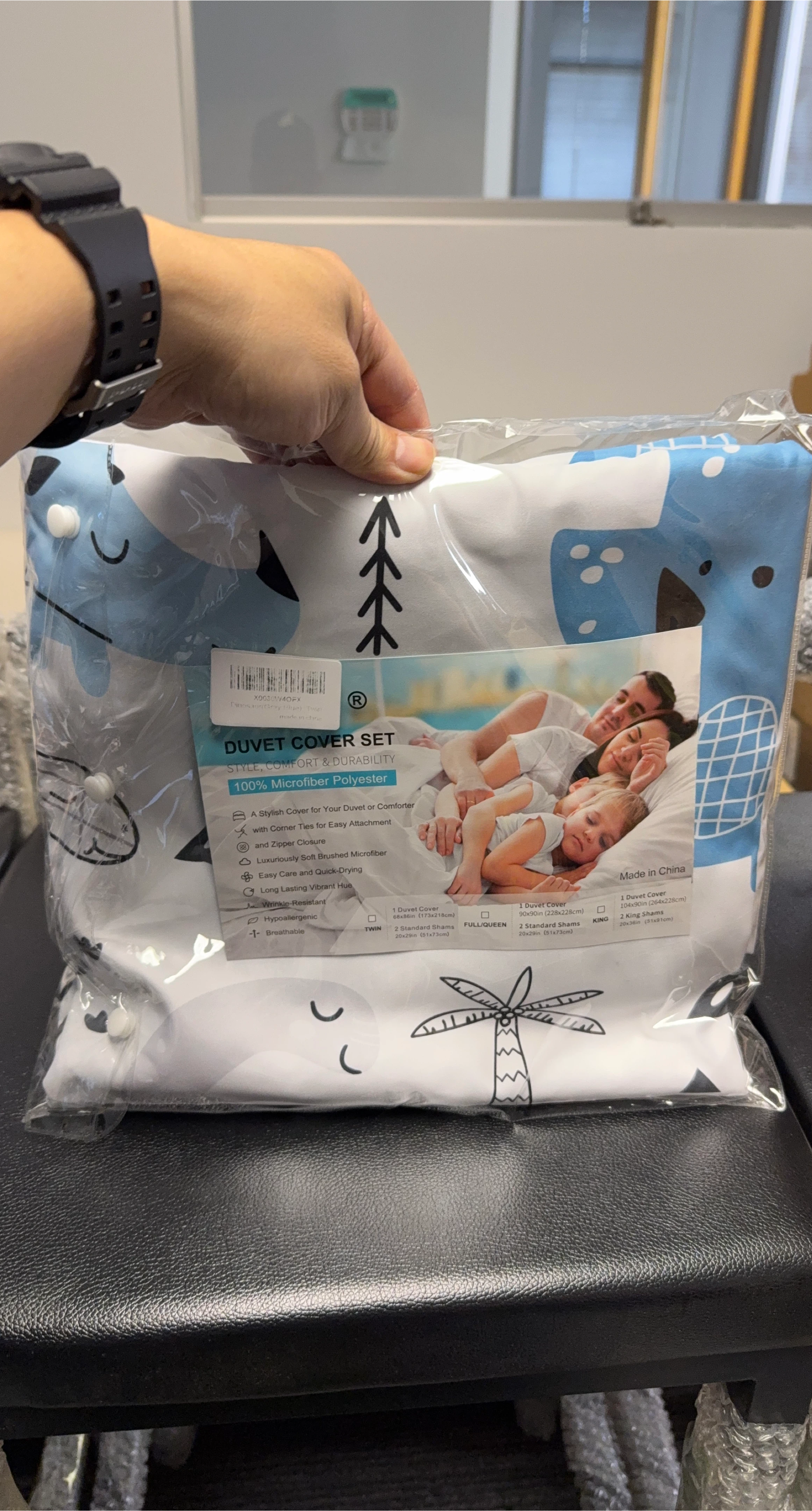 Duvet Cover Set - Art & Stability - Twin Size thumbnail