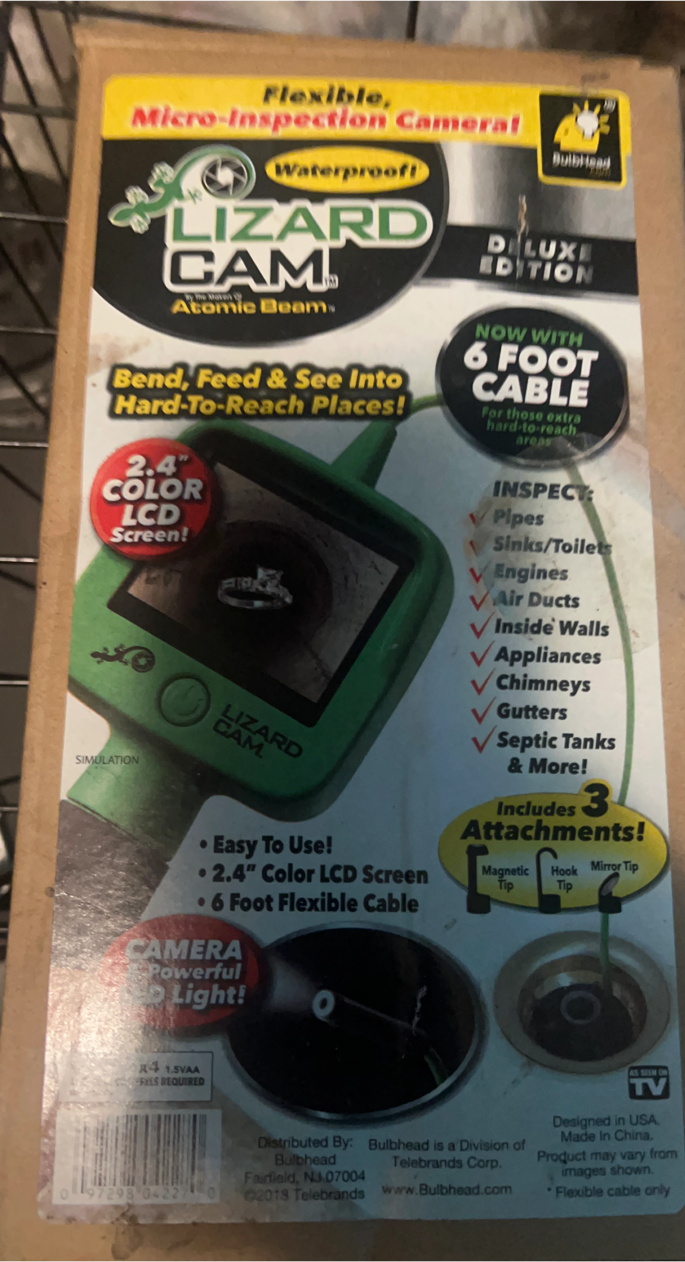 Lizard Cam Deluxe Edition Micro-Inspection Camera