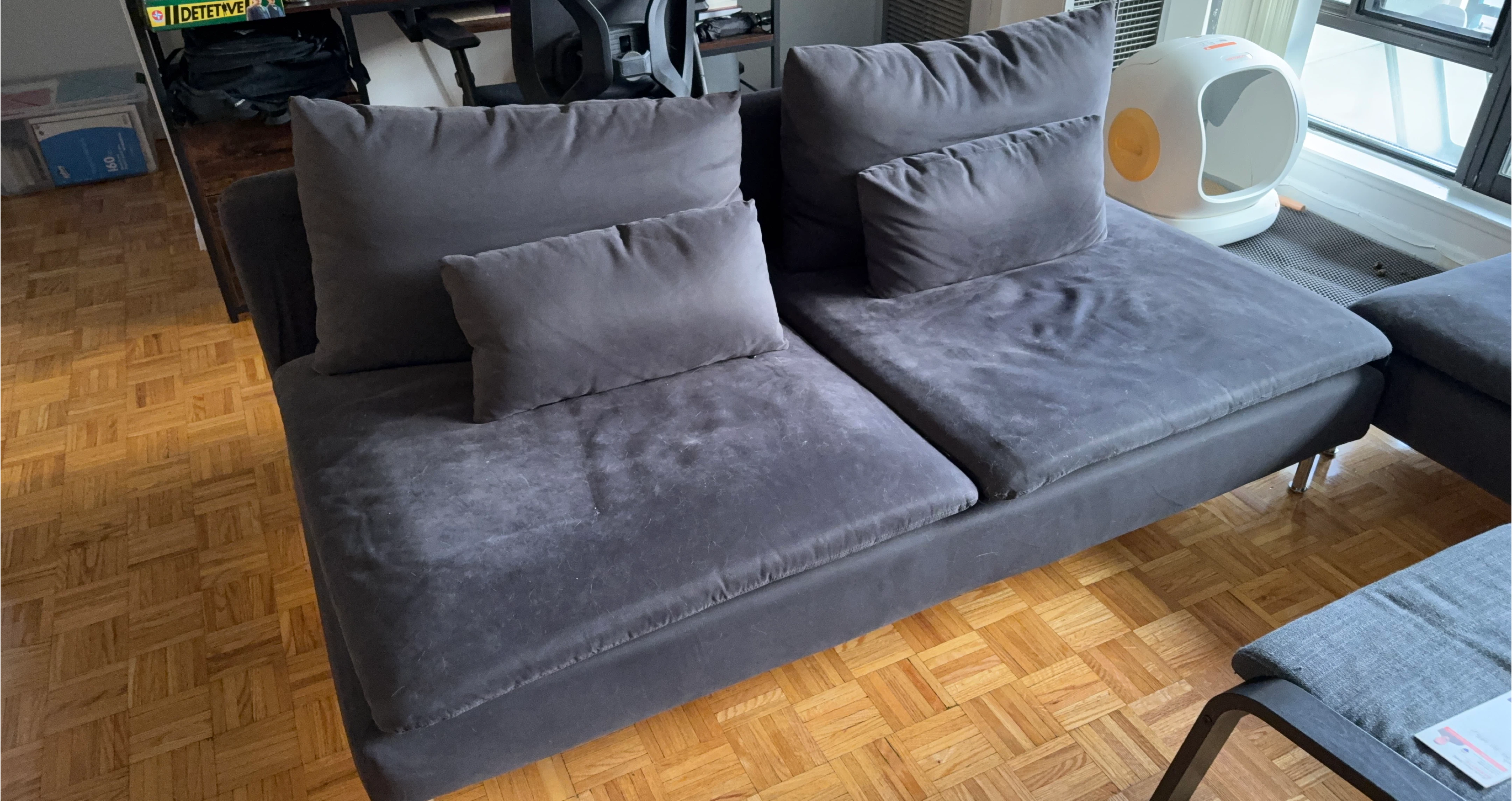 Blue Modular Sectional Sofas thumbnail