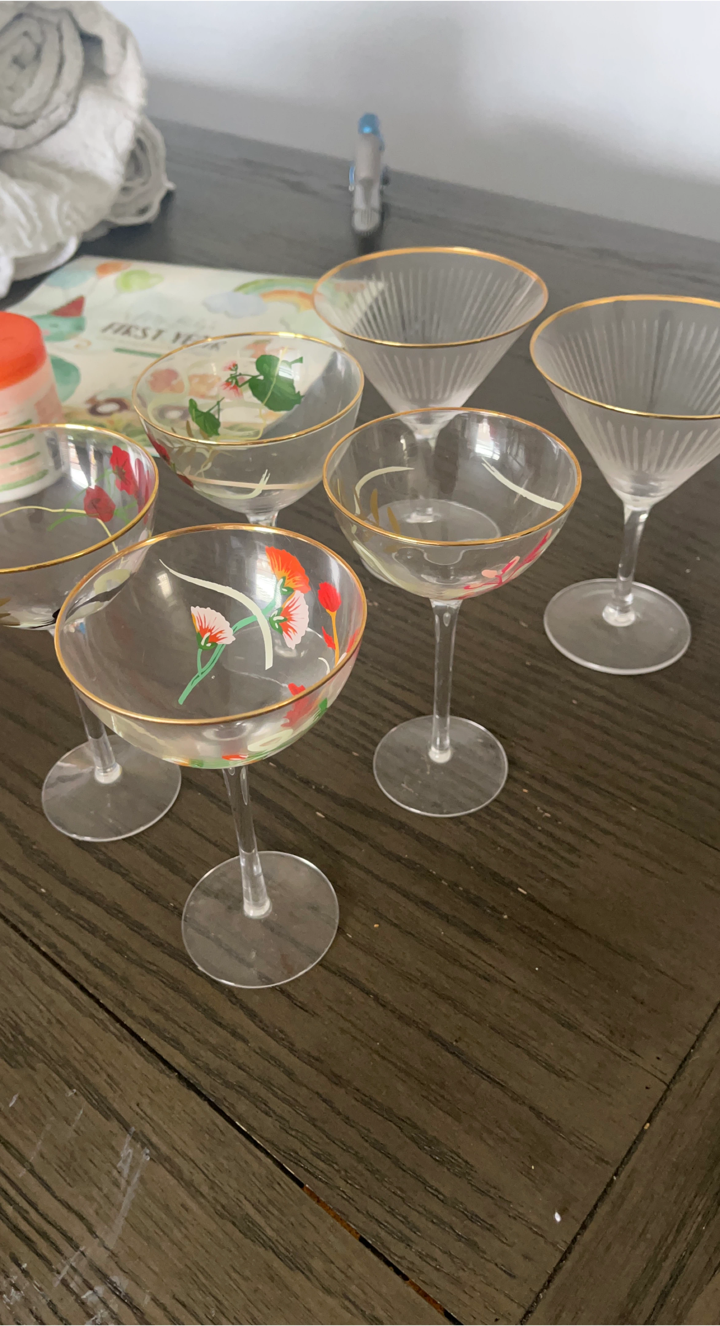Set of 6 Martini Glasses thumbnail