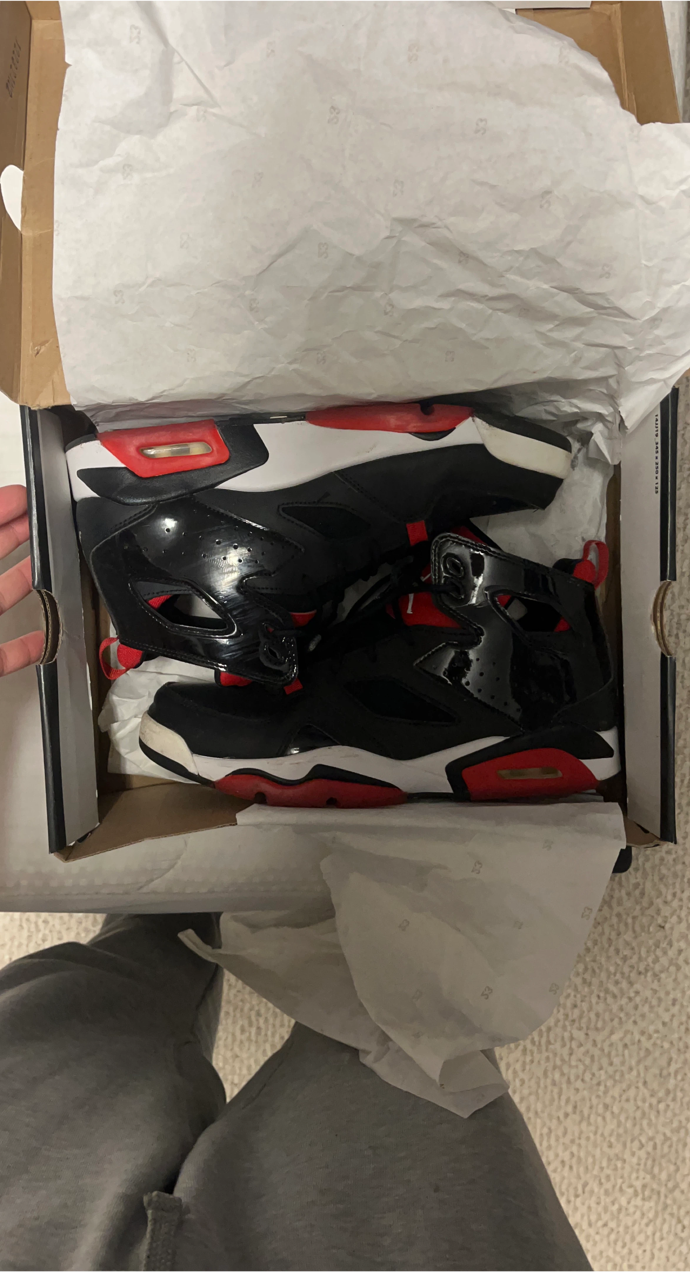 Jordan FLTCLB '91 Black/Red