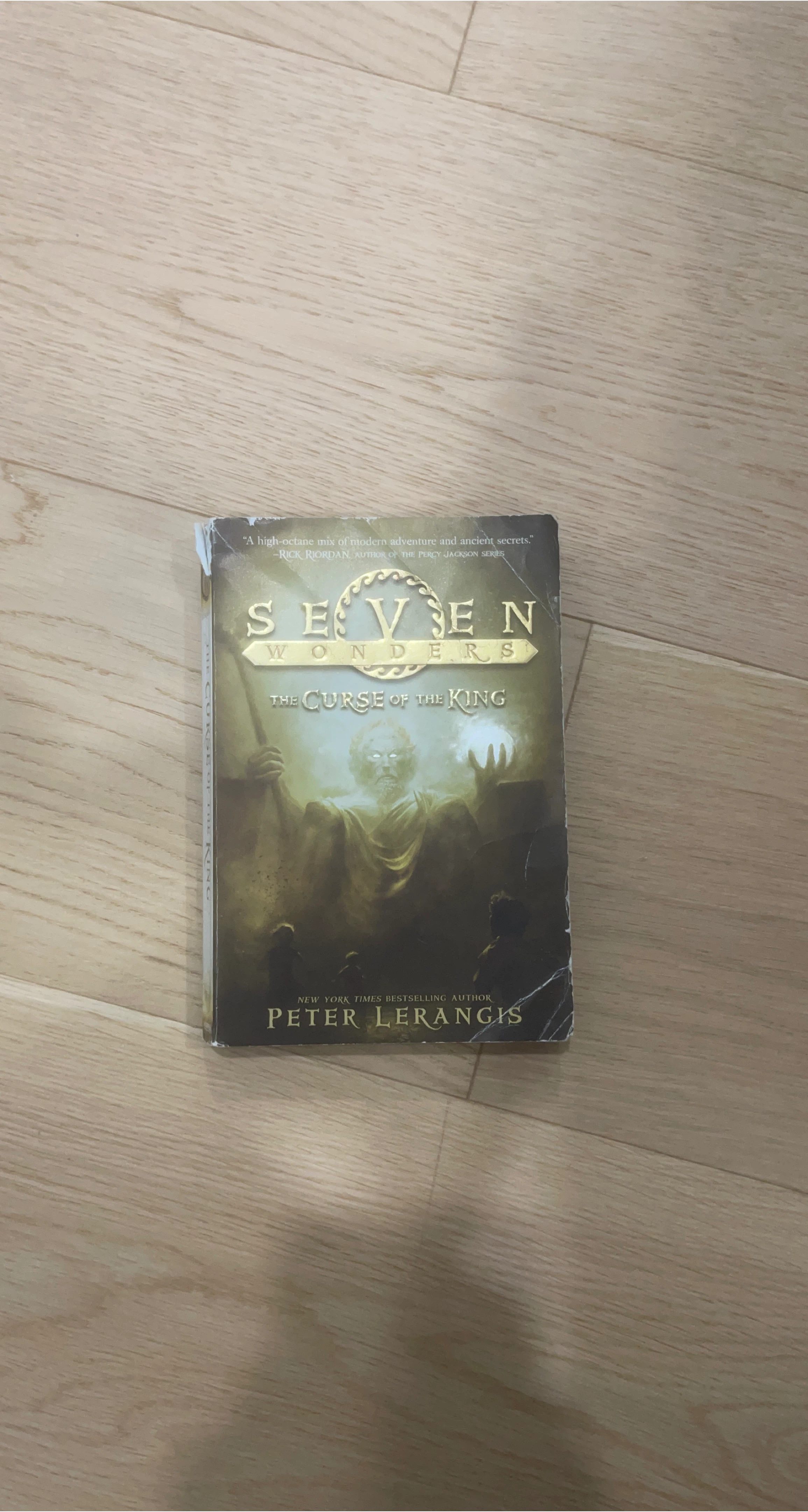 Seven Wonders: The Curse of the King by Peter Lerangis thumbnail