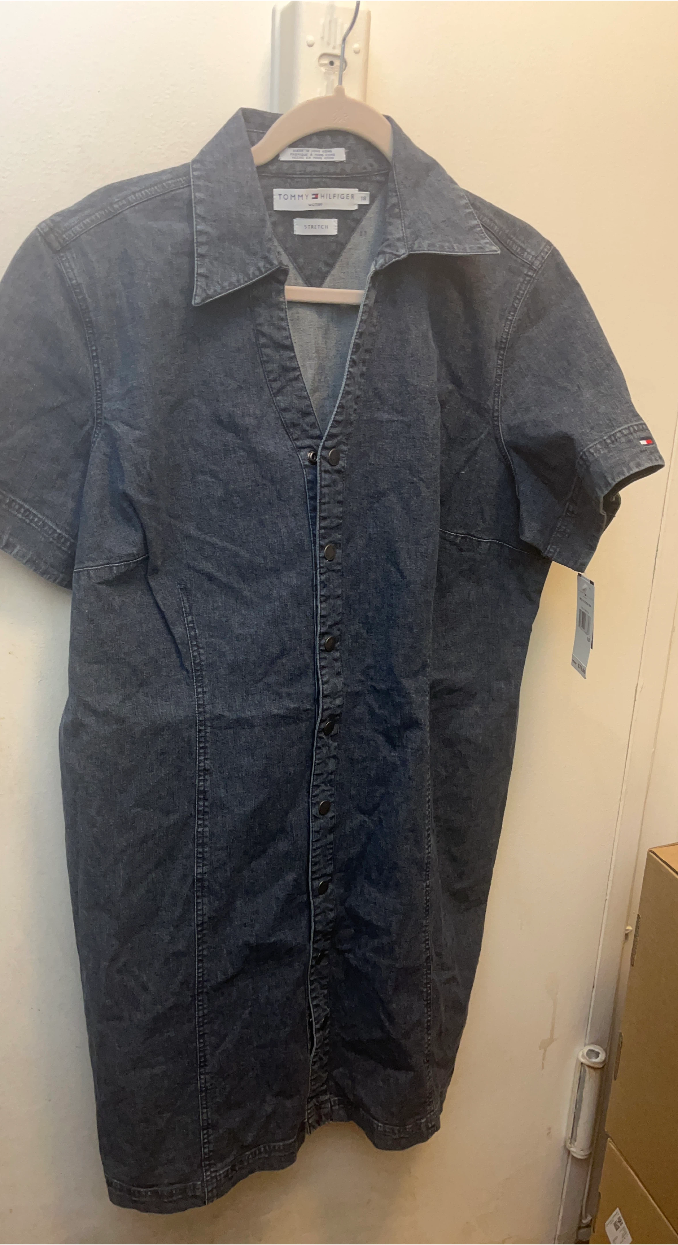 Tommy Hilfiger Denim Dress - Size 18
