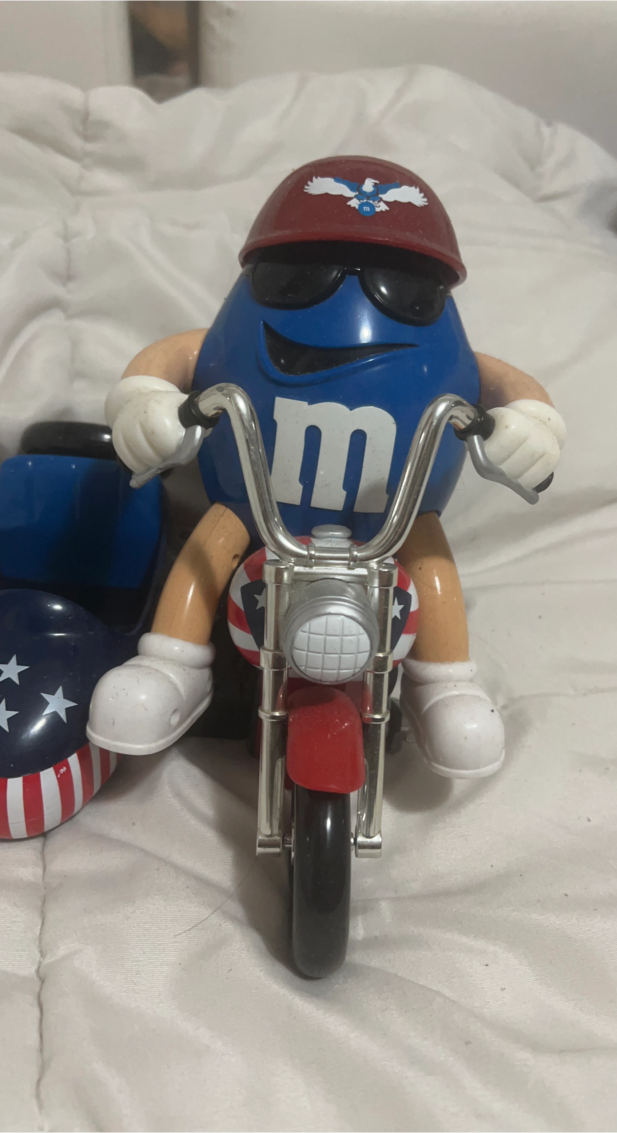 M&M's Character Motorcycle Toy