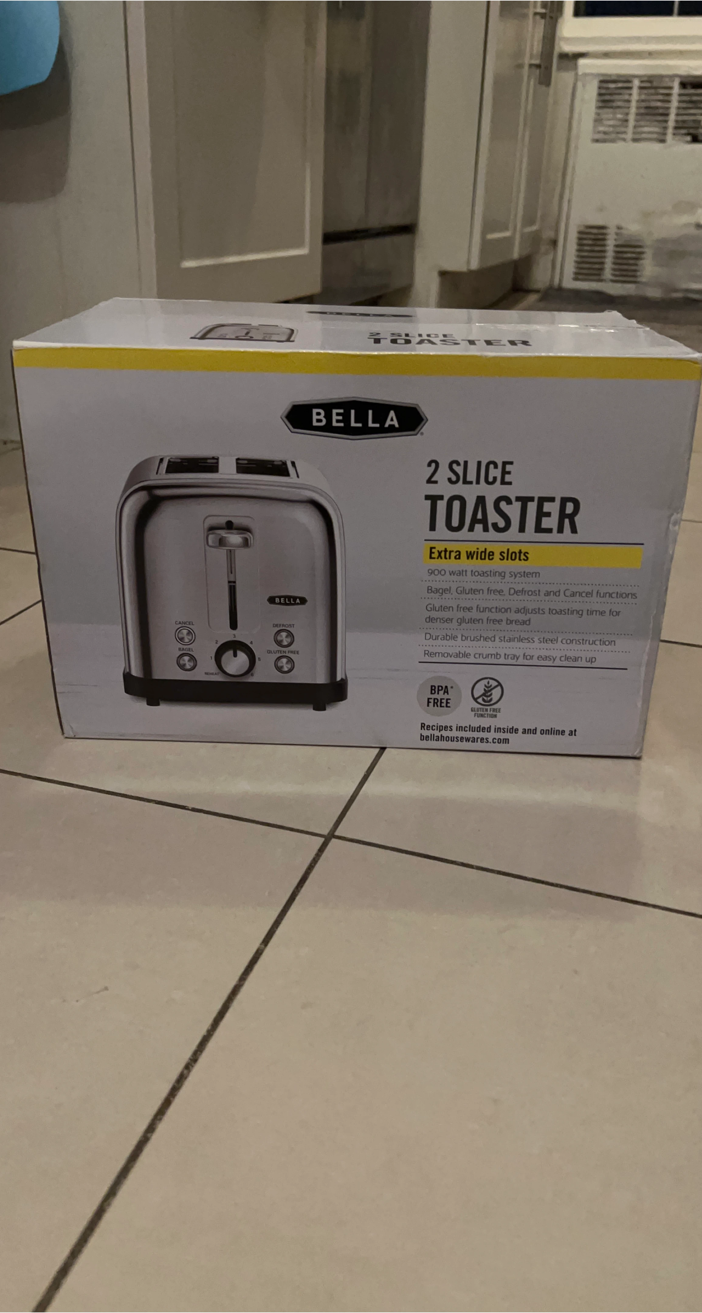 New Bella 2 Slice Toaster thumbnail