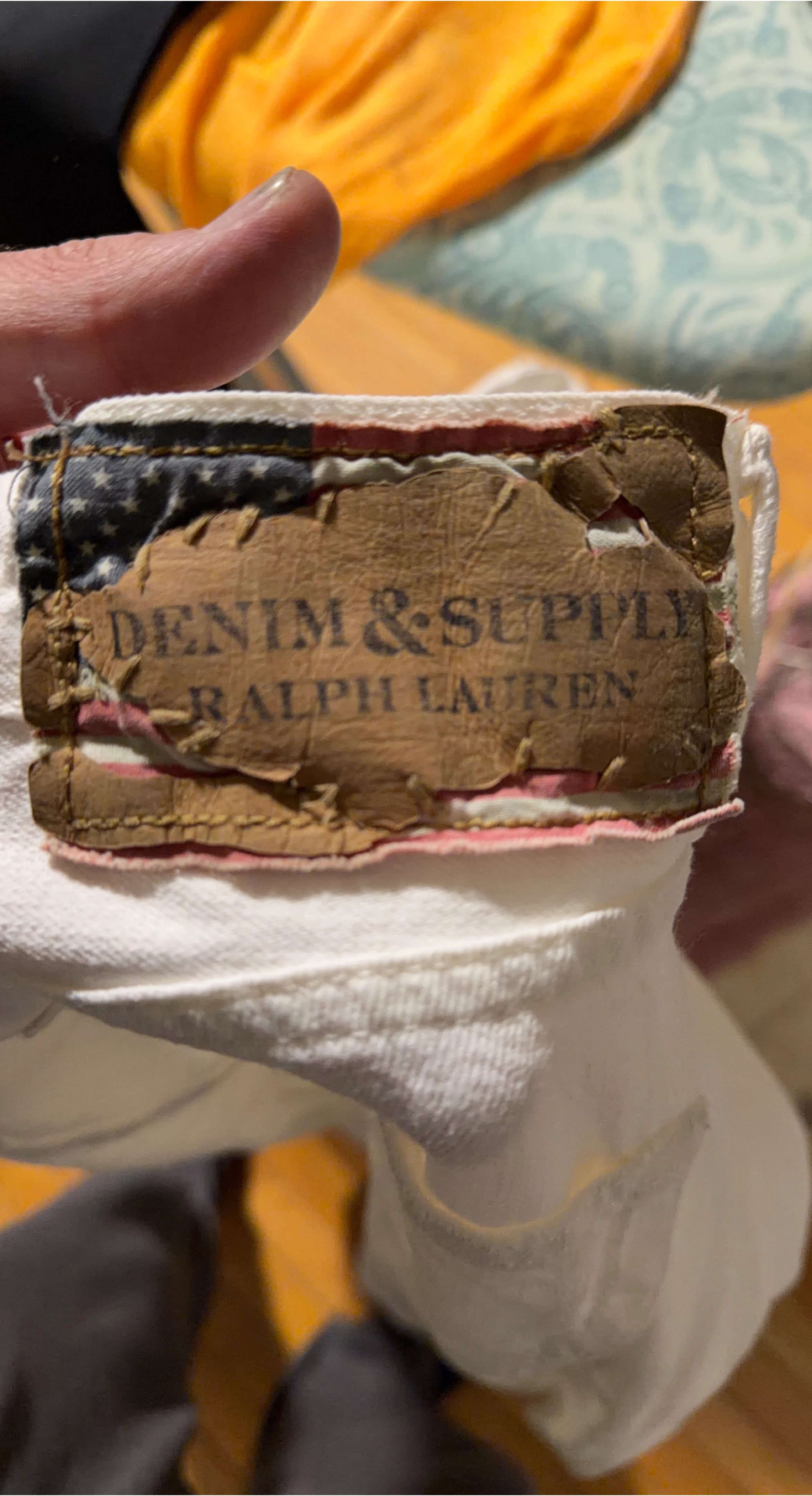 Denim & Supply Ralph Lauren White Jeans 33/34 thumbnail