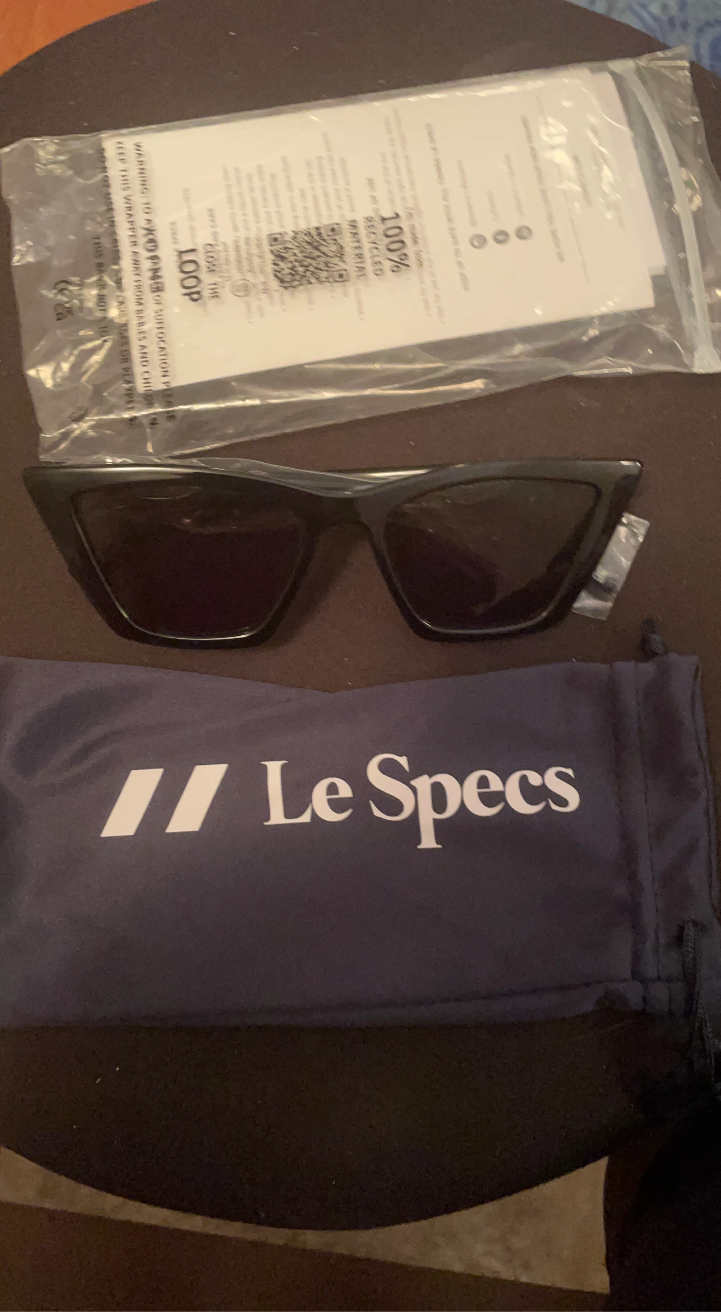 Le Specs Sunglasses with Case
