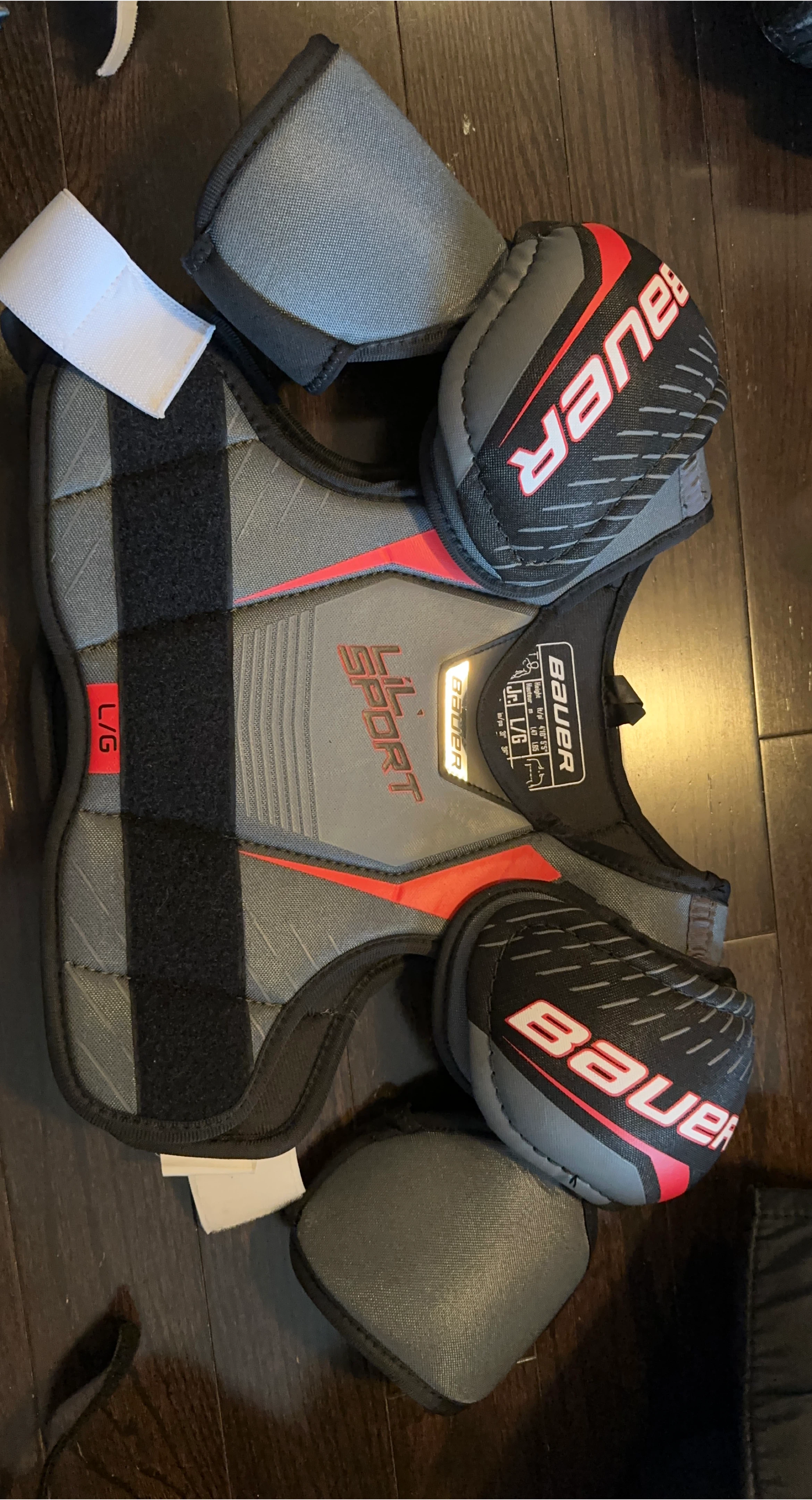Bauer Lil Sport Shoulder Pads - Junior Large/G thumbnail