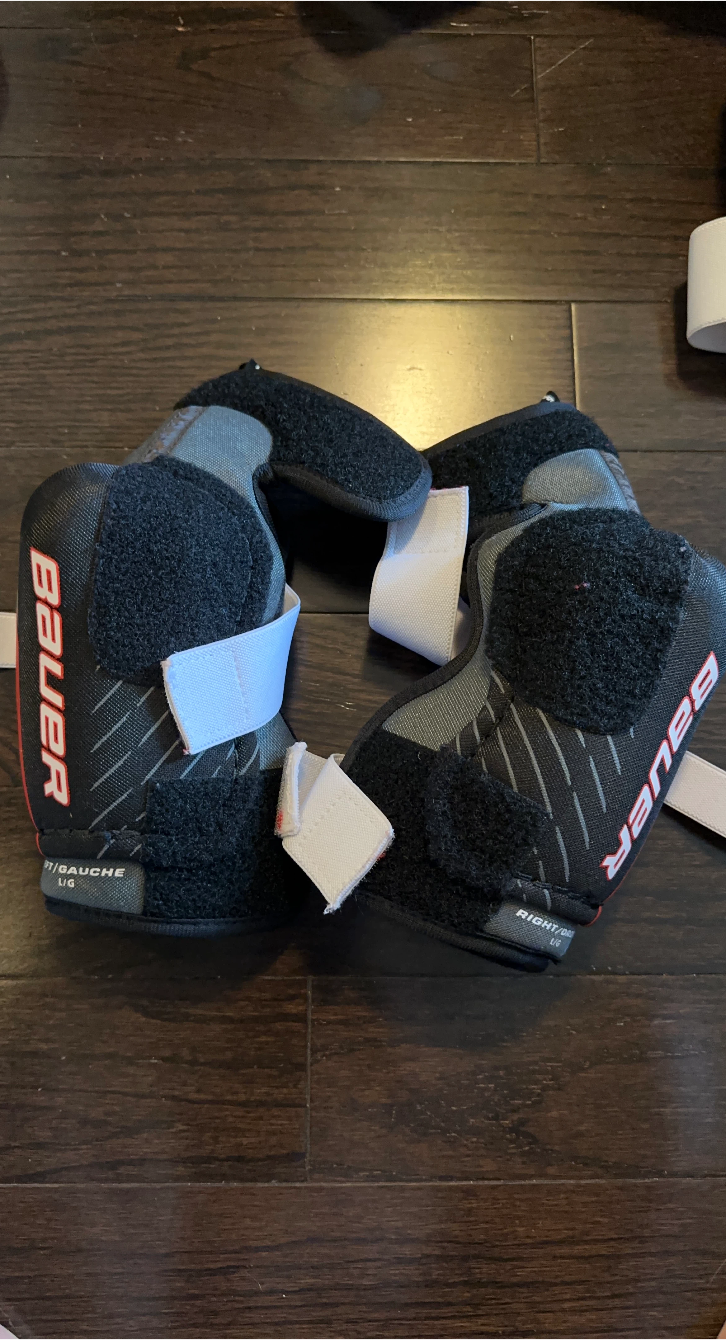 Bauer Lol Sport Kids Hockey Elbow Pads - Large image indicator(1)
